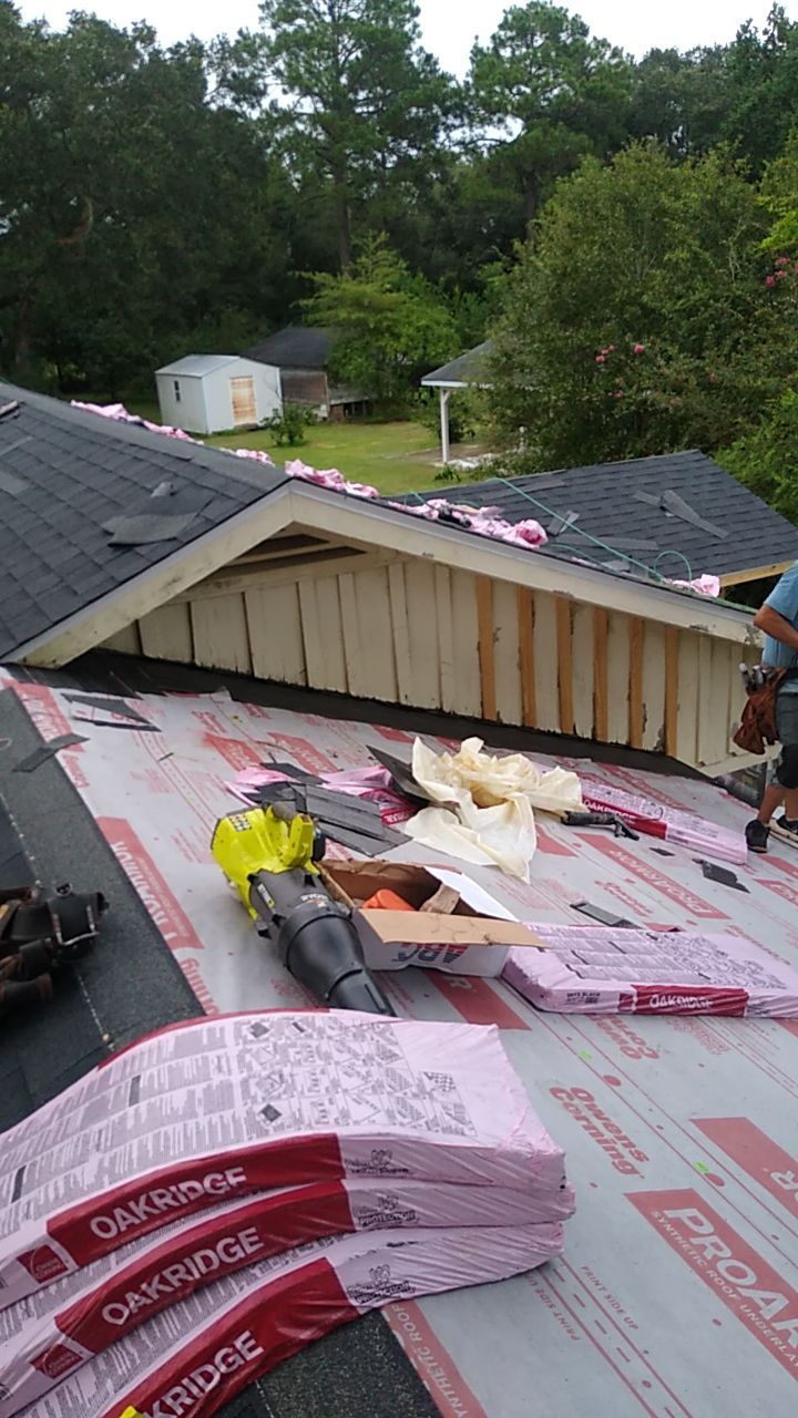 Residential Roofing Installation using Roof Replacement by American Roofing & Construction LLC