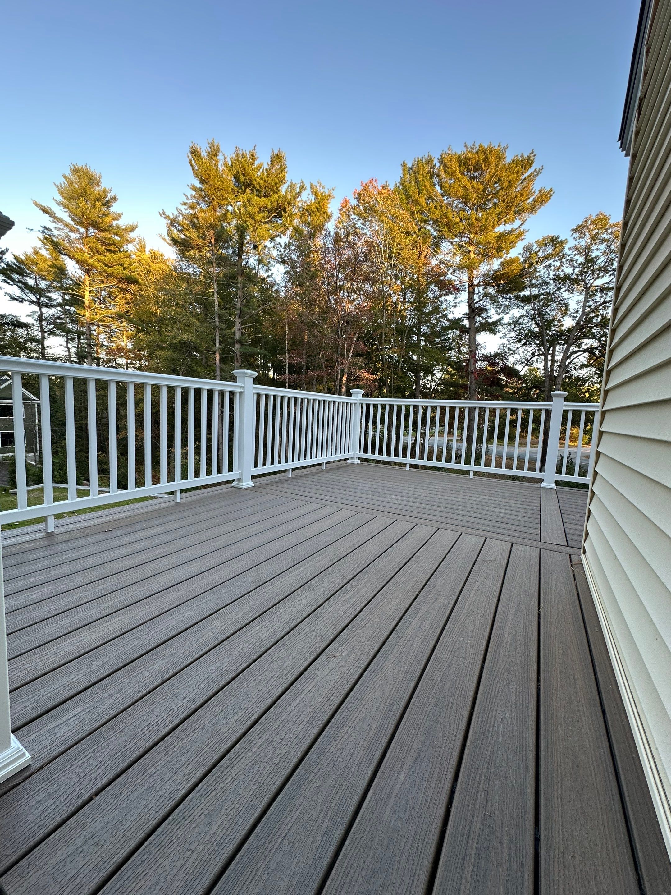 New Deck buit in Medfield MA by UBrothers Construction