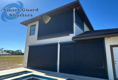 Hurricane Screen Bronze/Black