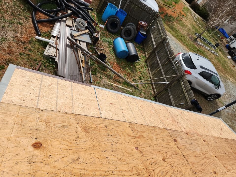 GAF Weathered Wood and Custom Copper by Just In Time Roofing and Restoration