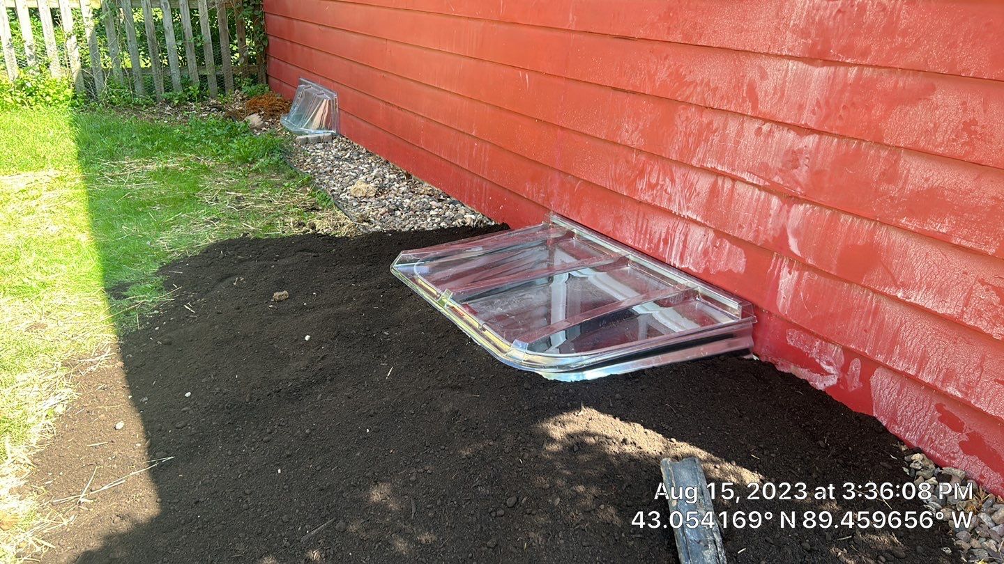 Egress Window using Provia Windows by Total Restoration Services