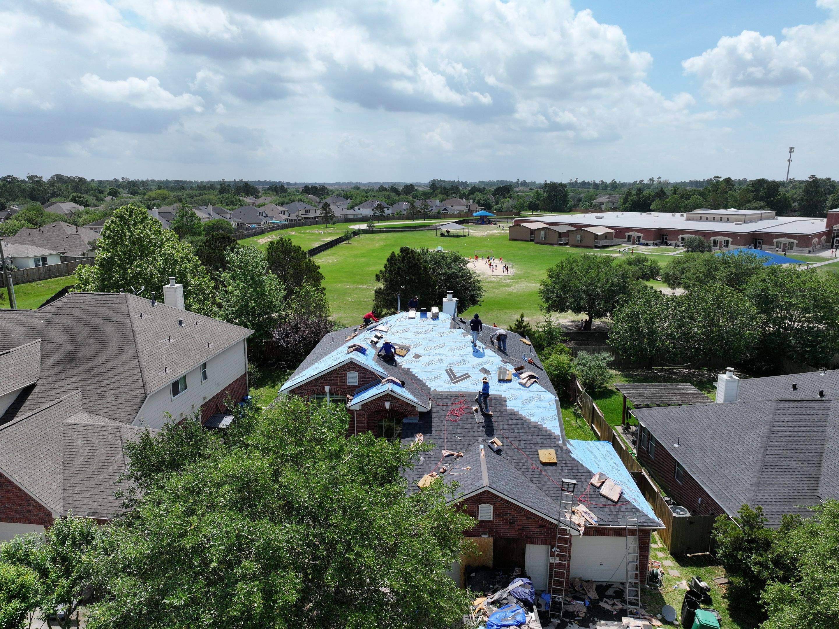 Complete Shingle Roof Replacement — Spring, TX by PL Roofing & SB Roofing, LLC.