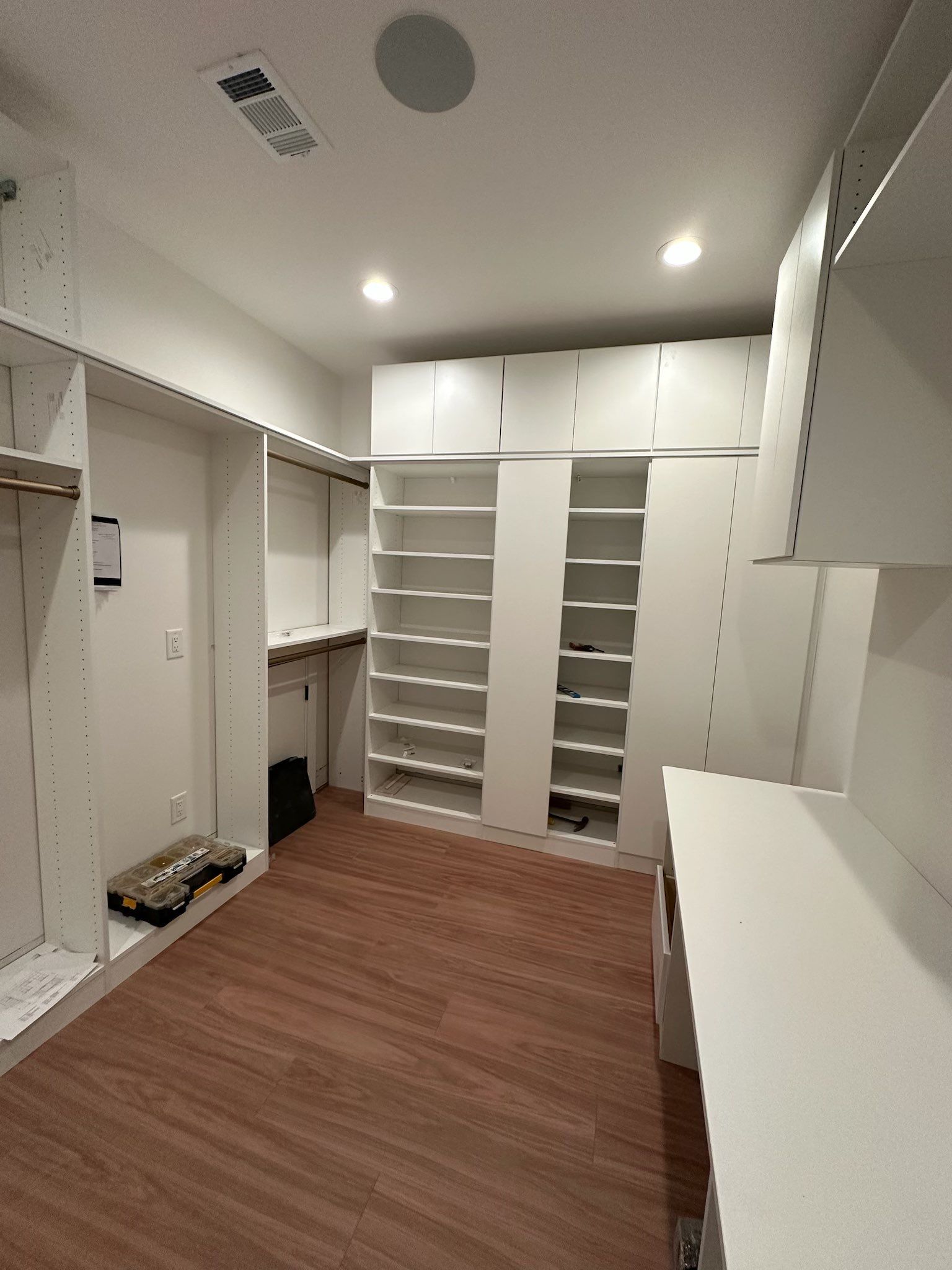 Closet Project in Woodstock by Atlanta Design Group