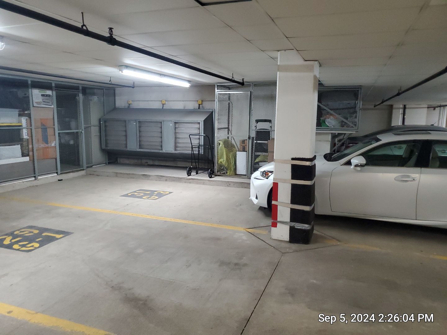 Parking Garage Sweeping & Concrete Deep Cleaning by Northern Power Washing LLC.
