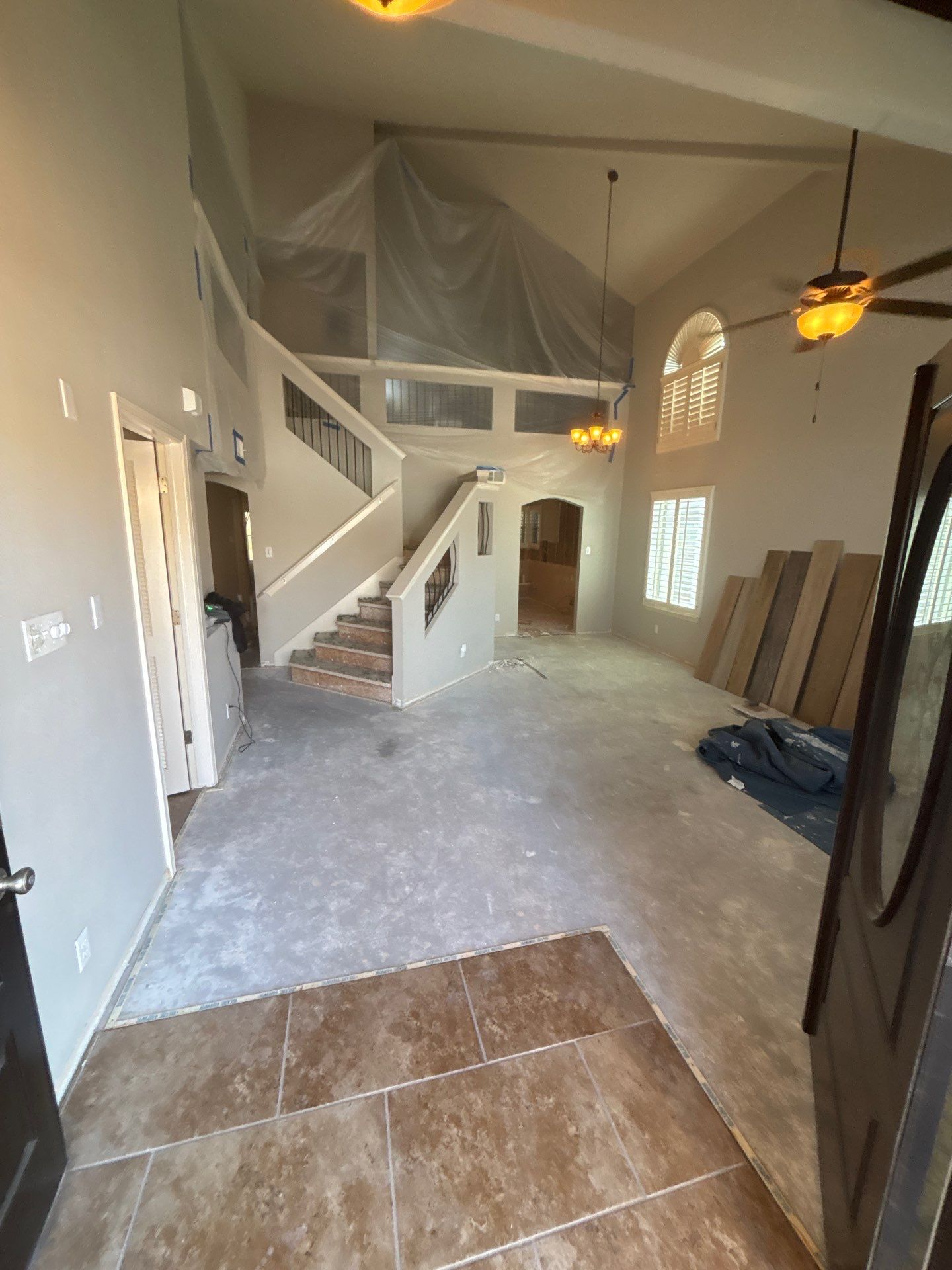 Kitchen and Floor Project #1  by SC Remodeling