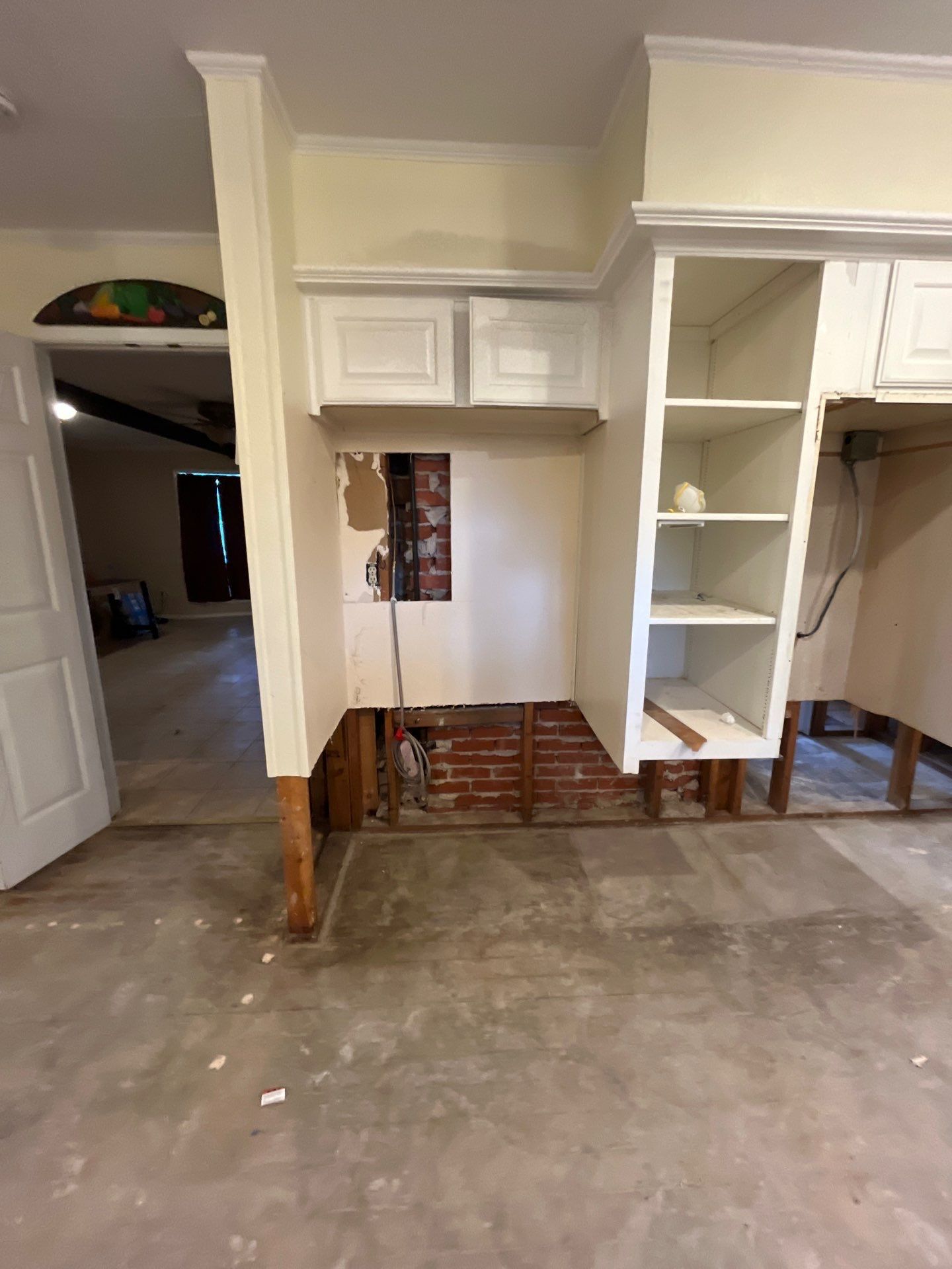 Home Remodel after Huge Water Damage by L&T General Contractors and Restoration INC