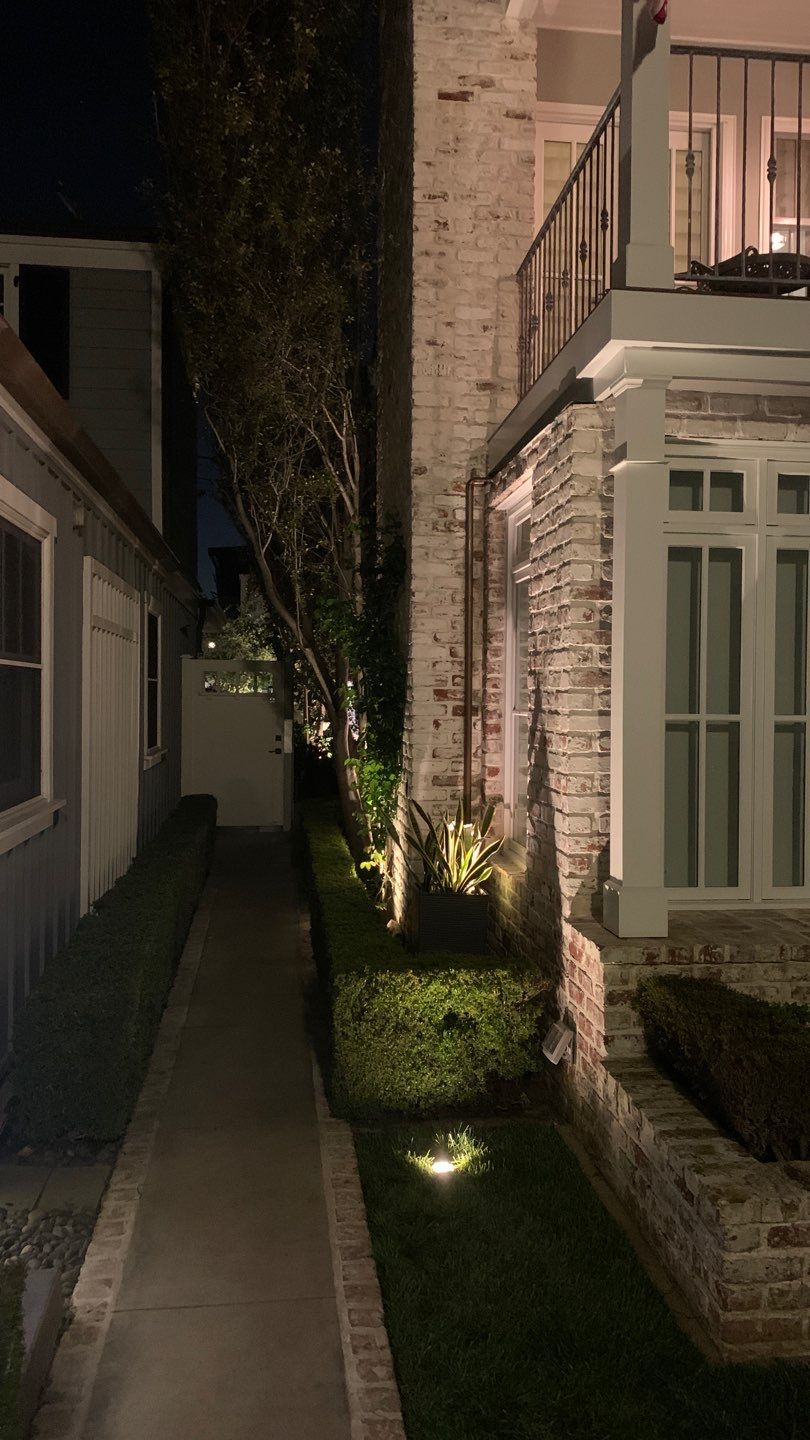 Long Beach Landscape and Architectural Lighting Revamp by Outdoor Lights + Shades
