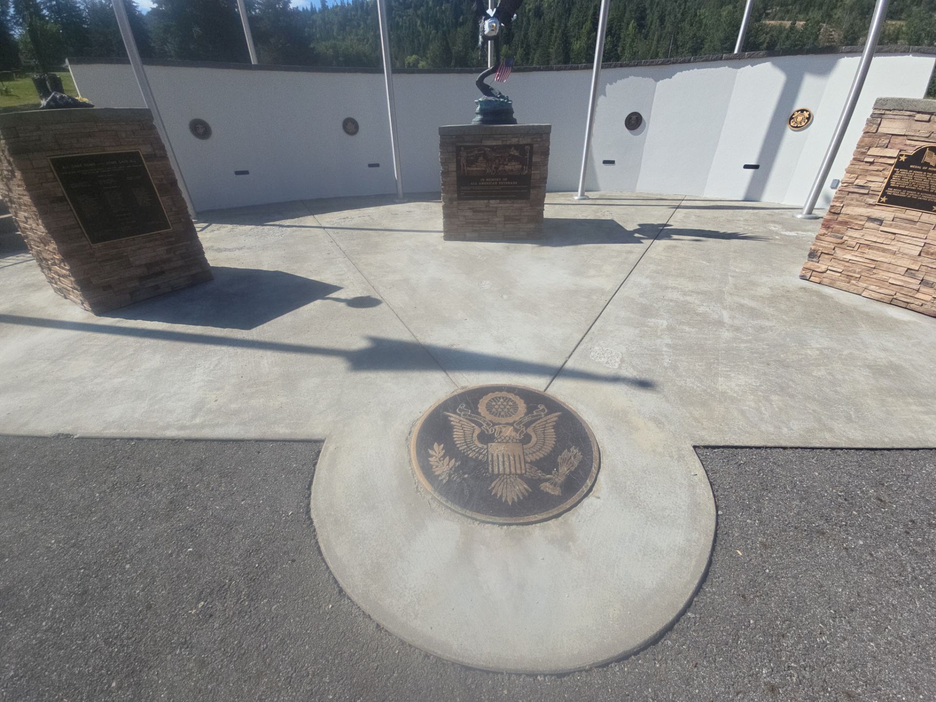 Veteran's Memorial - St. Maries Idaho by Croc Coatings, LLC