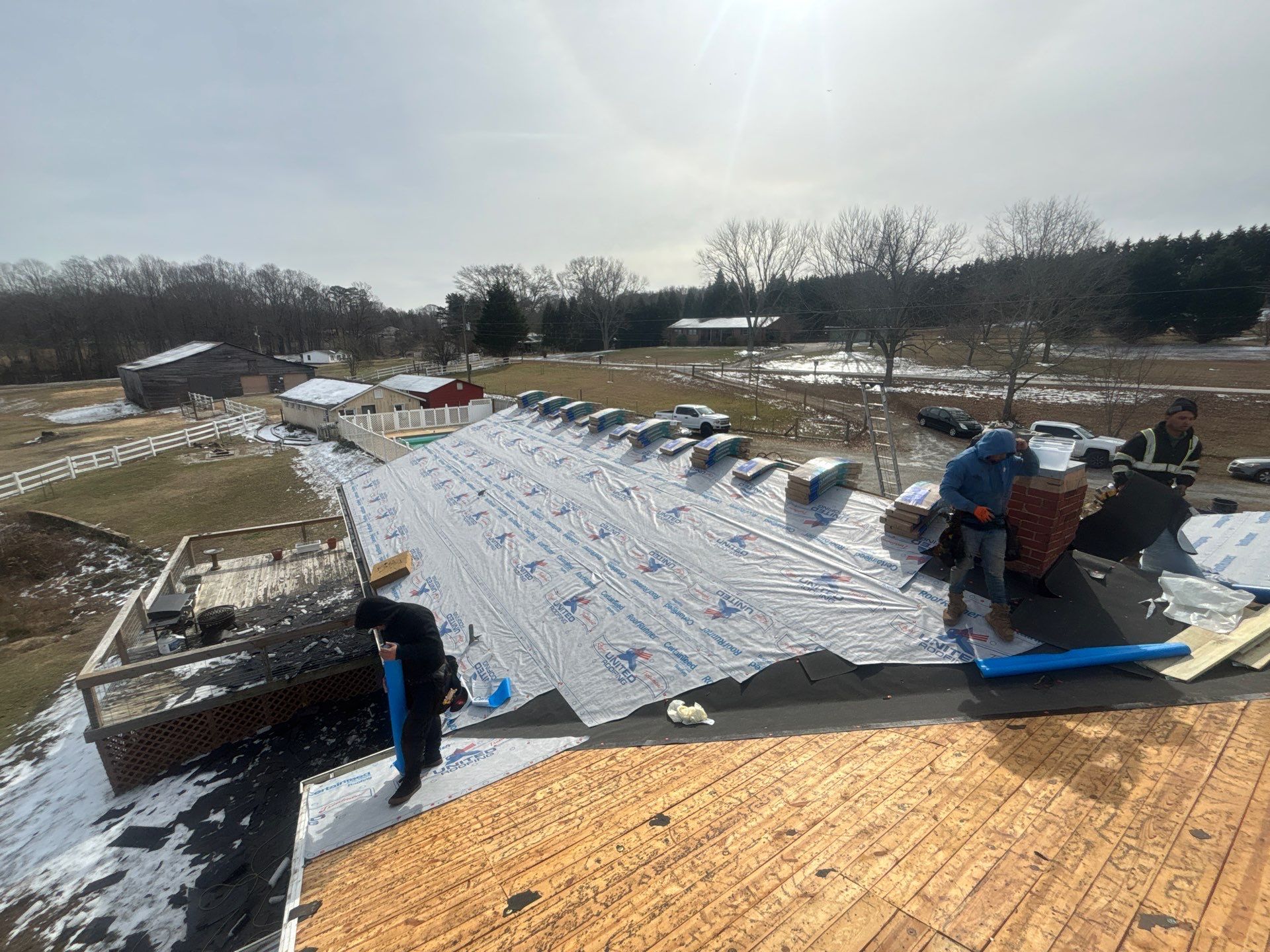 Roof Replacement in Liberty, SC | CertainTeed Landmark Burnt Sienna Architectural Shingles by Roofers LLC
