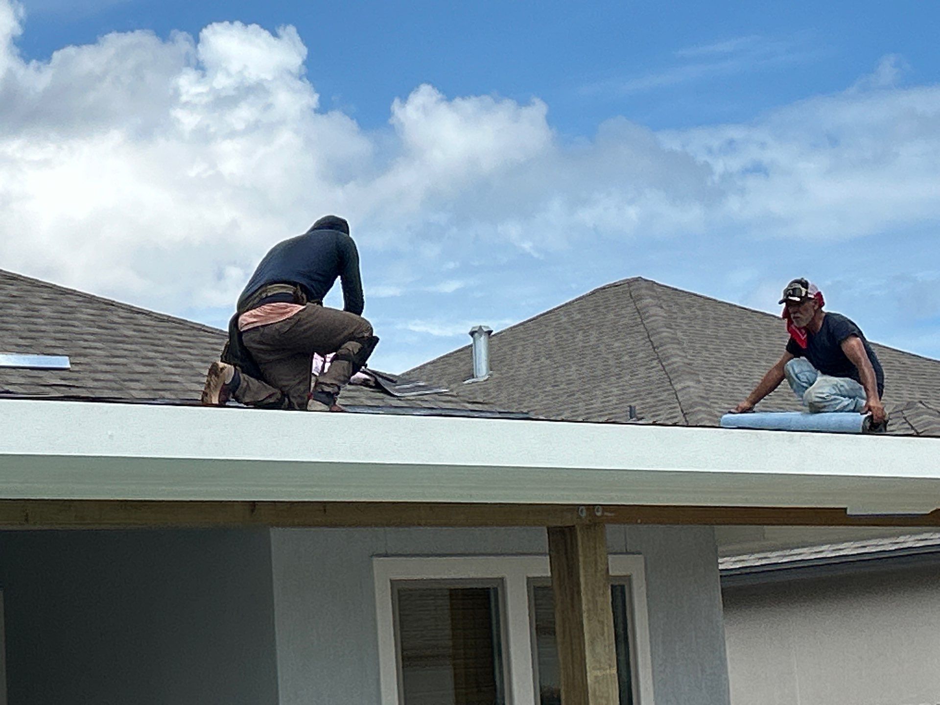 Patio Pool Cover by Bayfront Roofing and Construction
