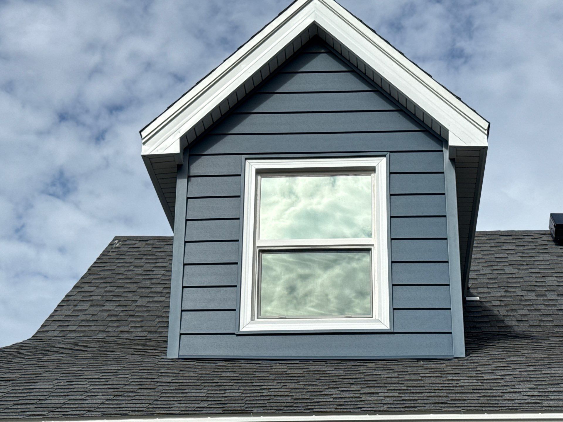 Out with the Old , in with the Blue  by EEC  Windows, Siding & Roofing 