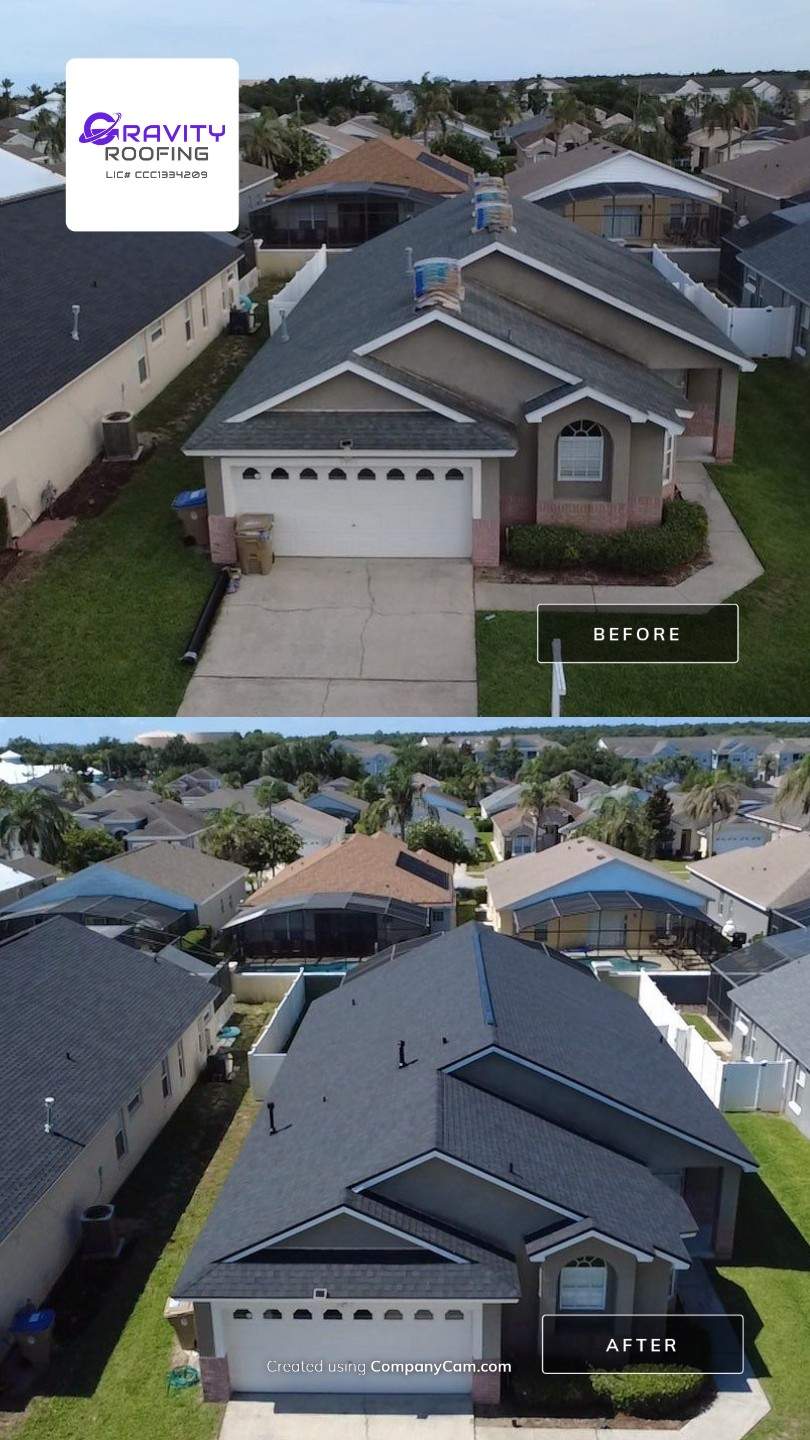 Project in Kissimmee, FL by Gravity Roofing LLC