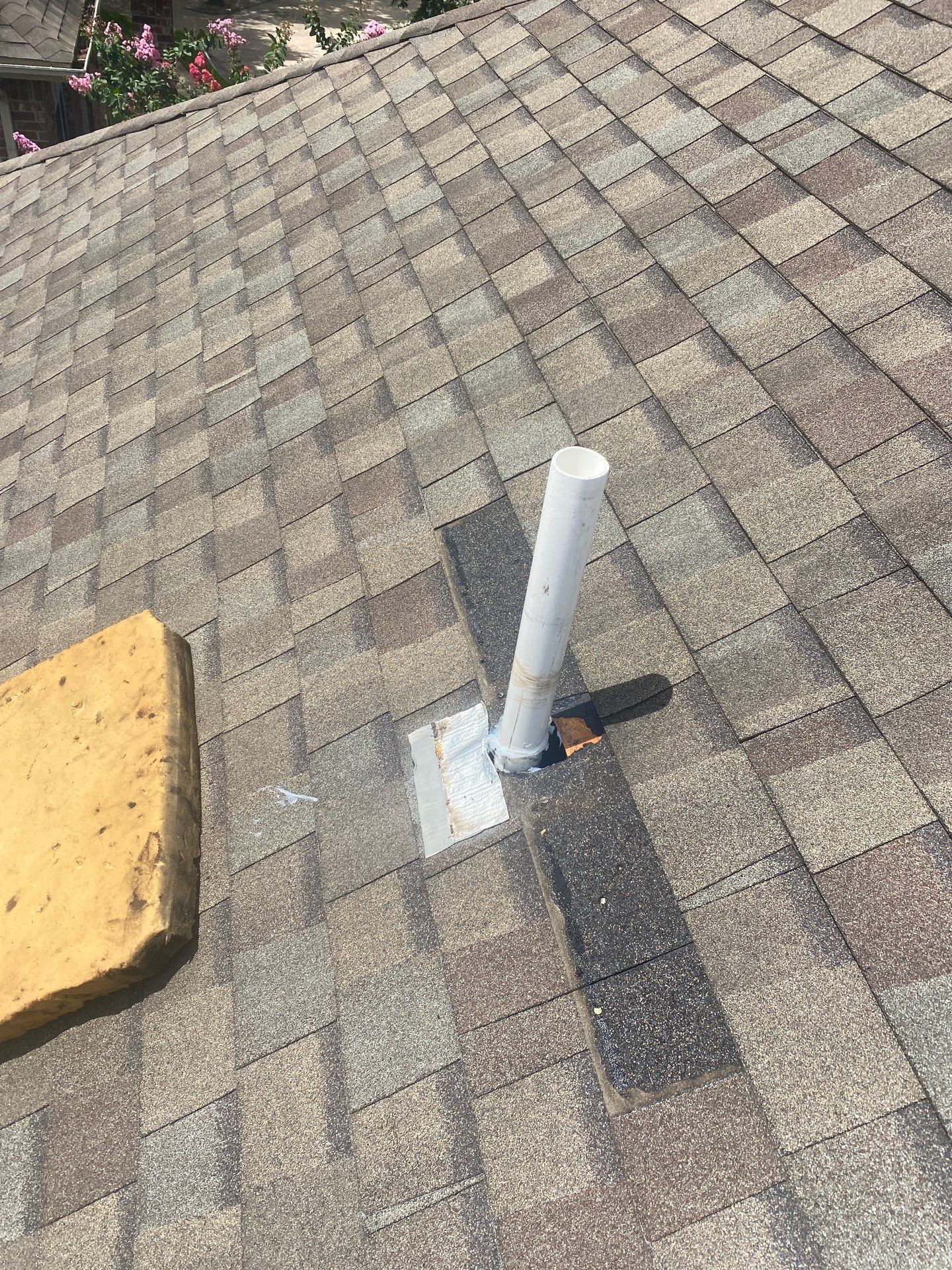 Hail Damage using Owen's Corning Duration (Lifetime) Shingles by Roof Repair Company