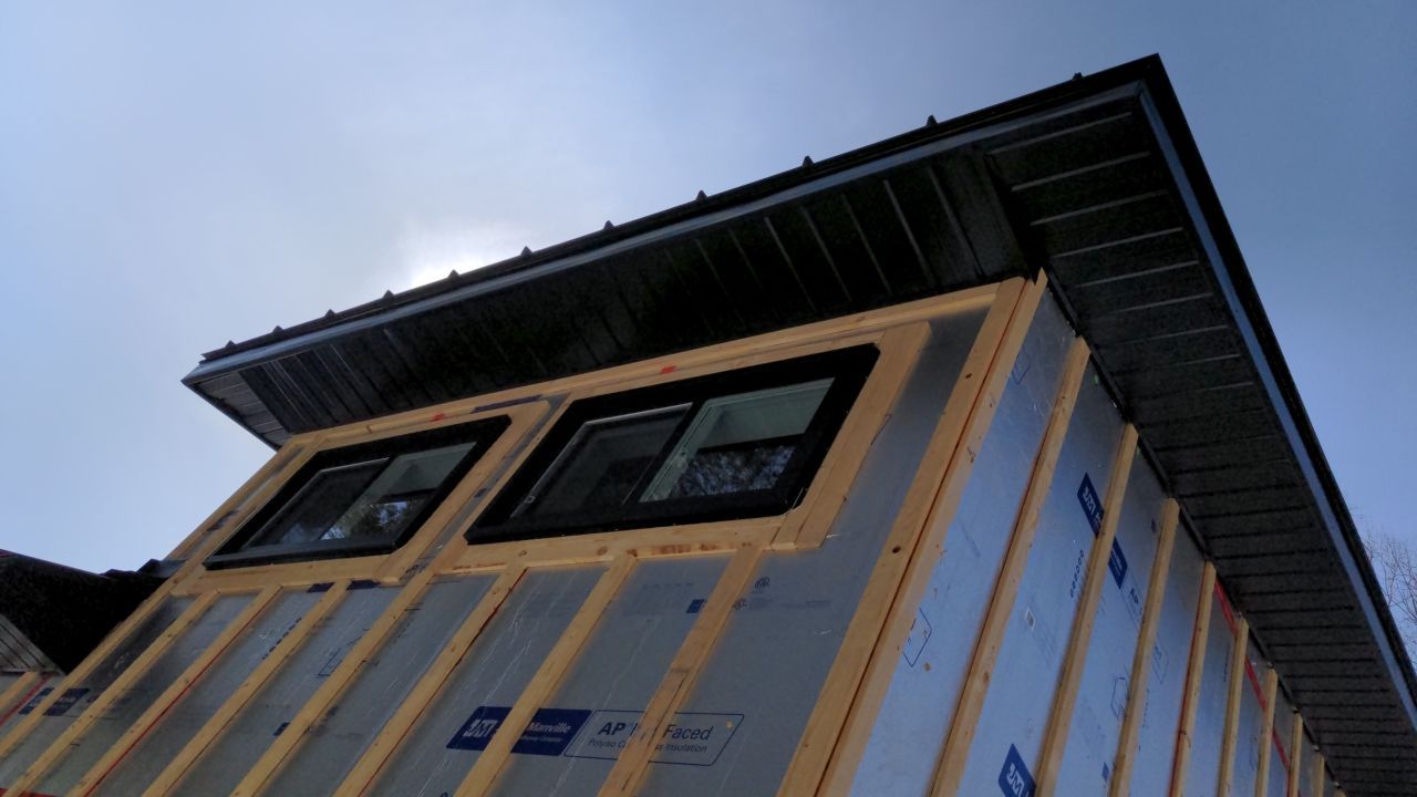 New Home Construction using 16" Standing Seam Panels by Jay Carter Roofing & Sheet Metal