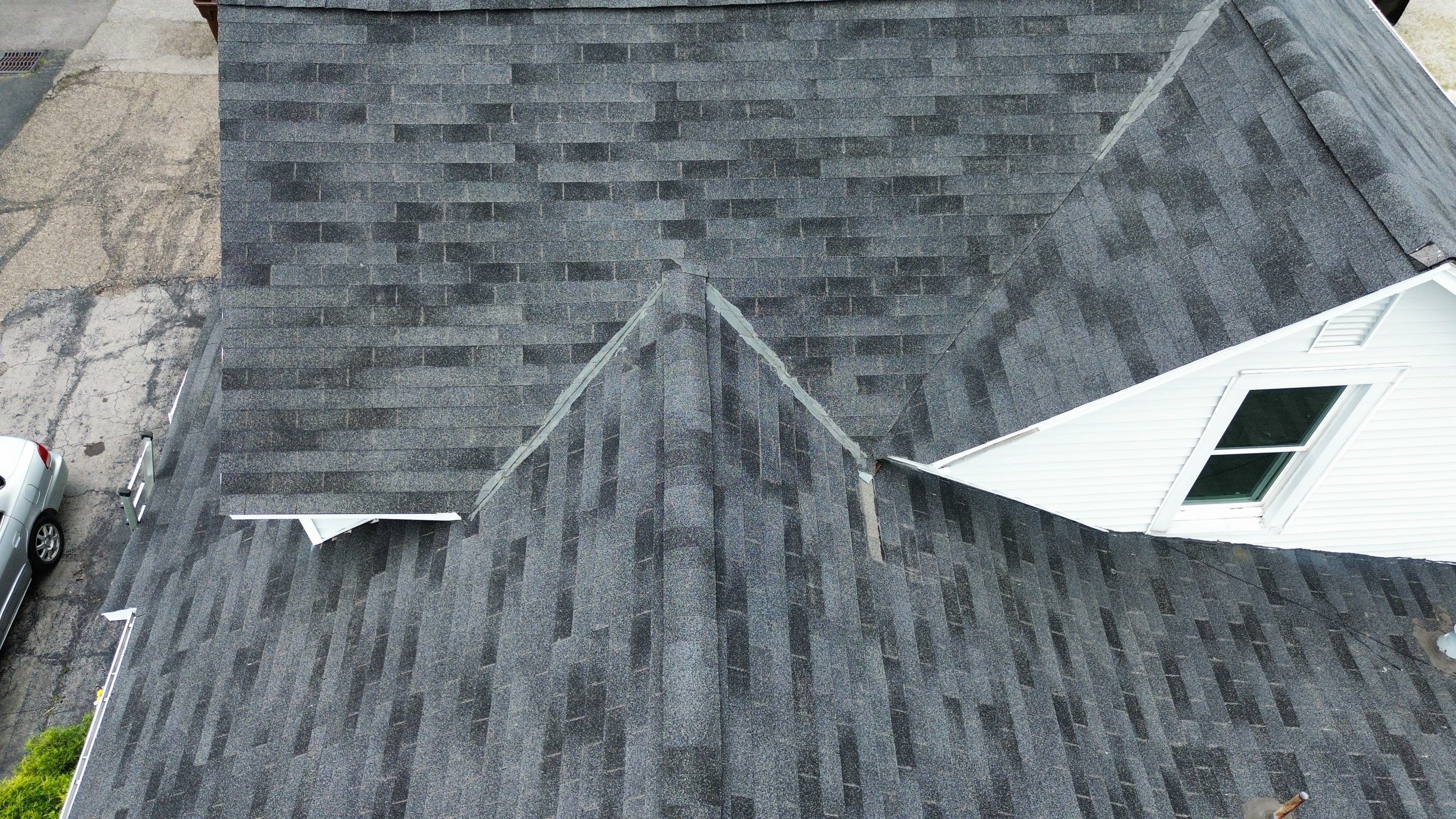 Residential Roofing Installation using Duration Series Shingles - Slatestone Gray by RoofX 