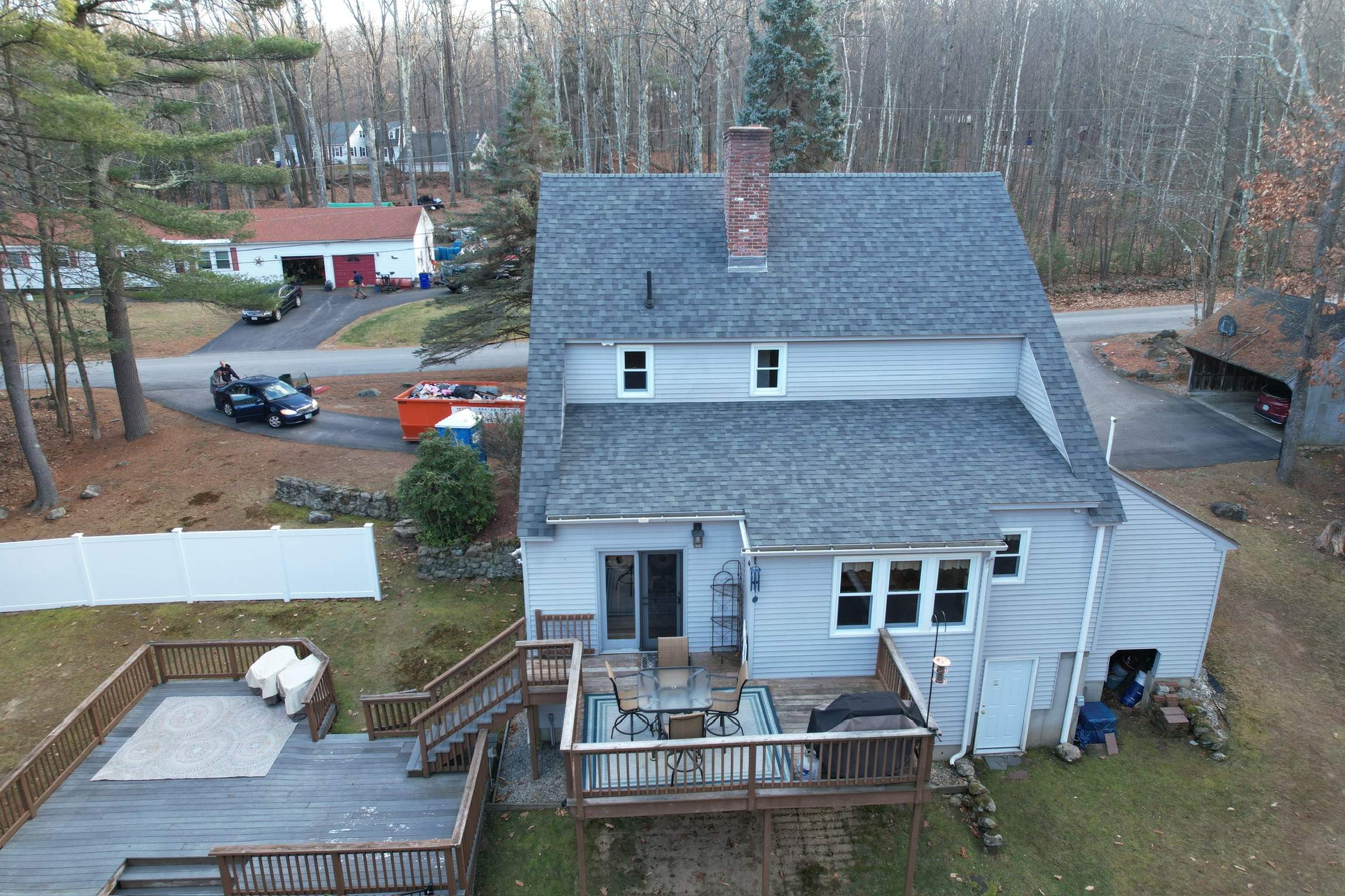 Residential Roofing Installation using Owens Corning Sierra Gray Shingles by Compass exteriors