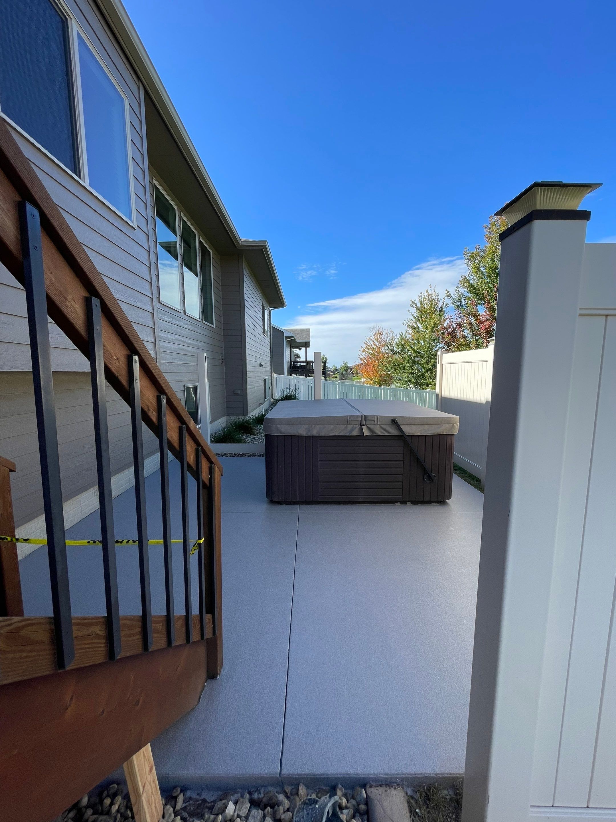 Garage and Patio Concrete Coatings in Sioux Falls by Select Painting, Coatings & Garage Cabinets