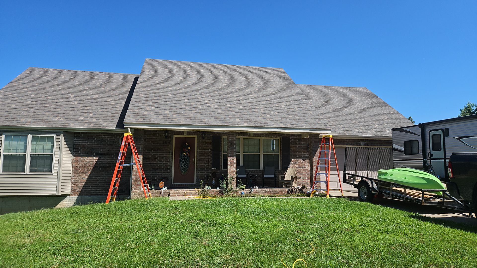 Residential Roofing & Gutters + Downspouts Install  by Titan Commercial & Residential Roofing 