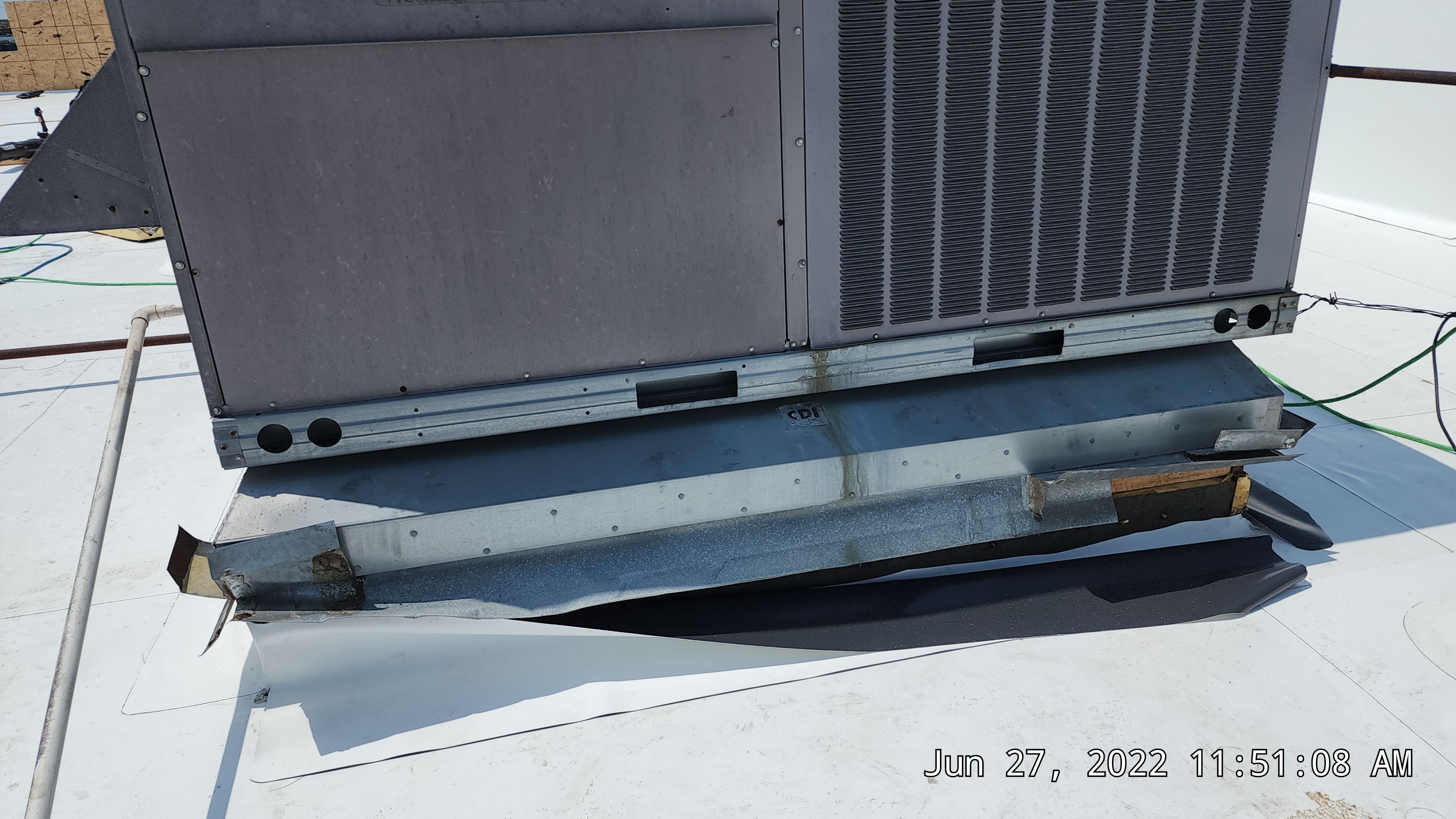 Commercial Roofing Installation using 50 mil PVC by Hostetler Roofing