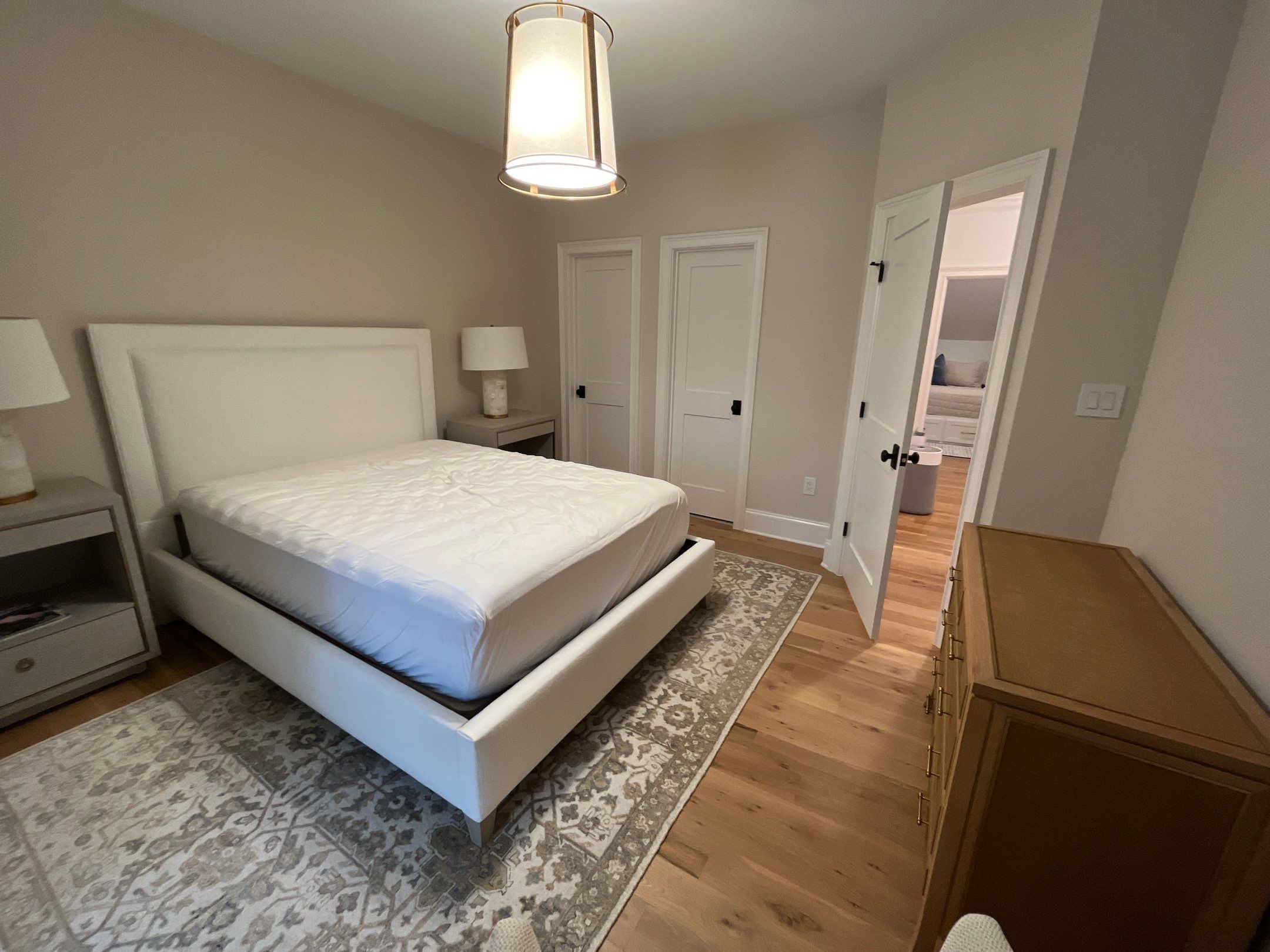 Bedroom mold remediation & Interior restoration by EAS Environmental, LLC.