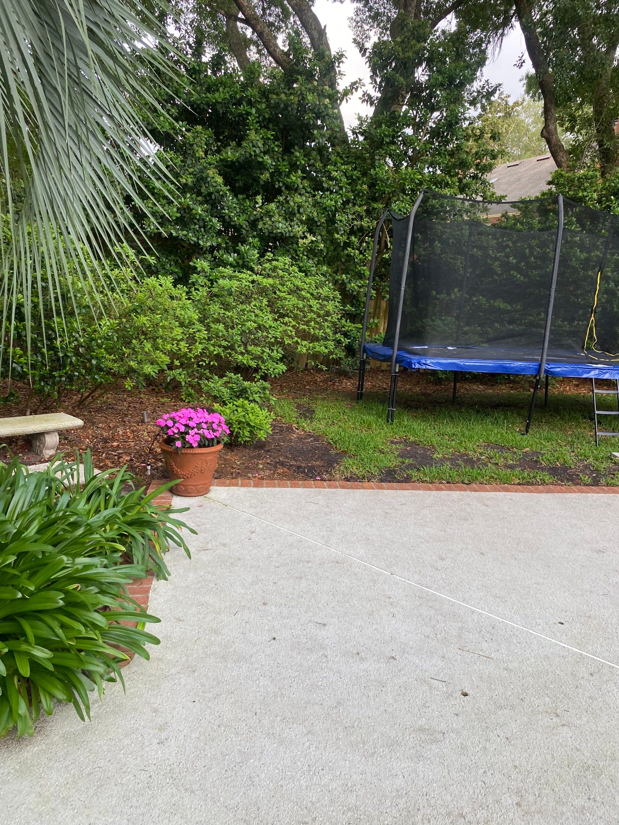Deerwood Resident | Pine Straw Installation by ProGreen Services