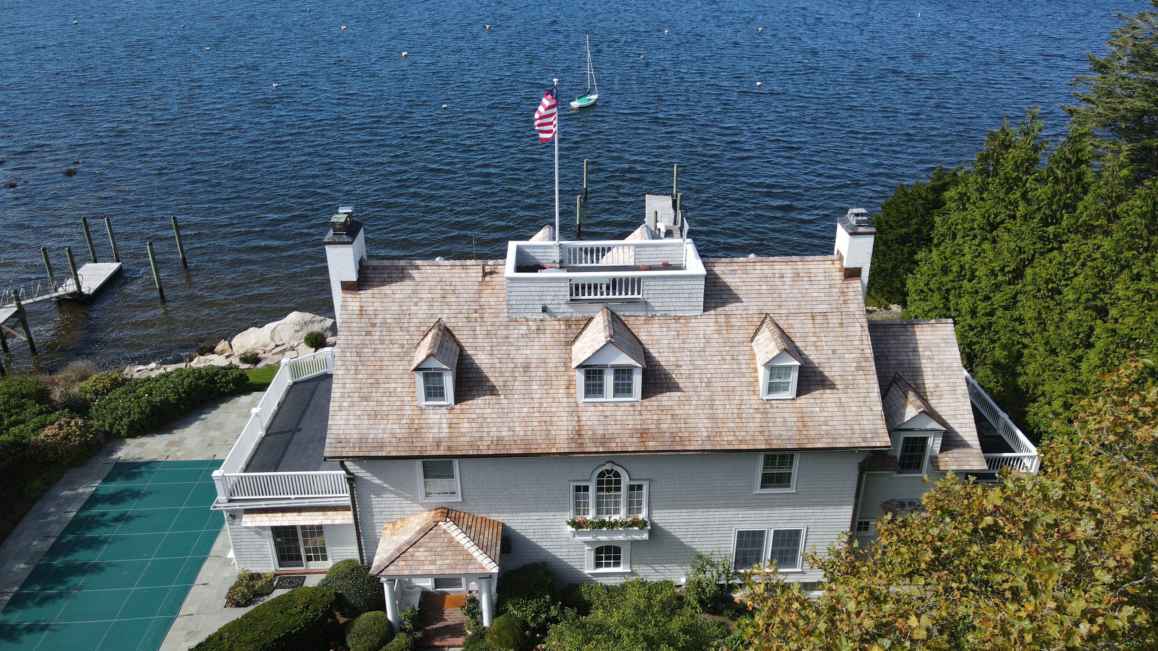 Watch Hill Private Residence - Red Cedar, Copper & Flat Roof by Rinaldi Brothers