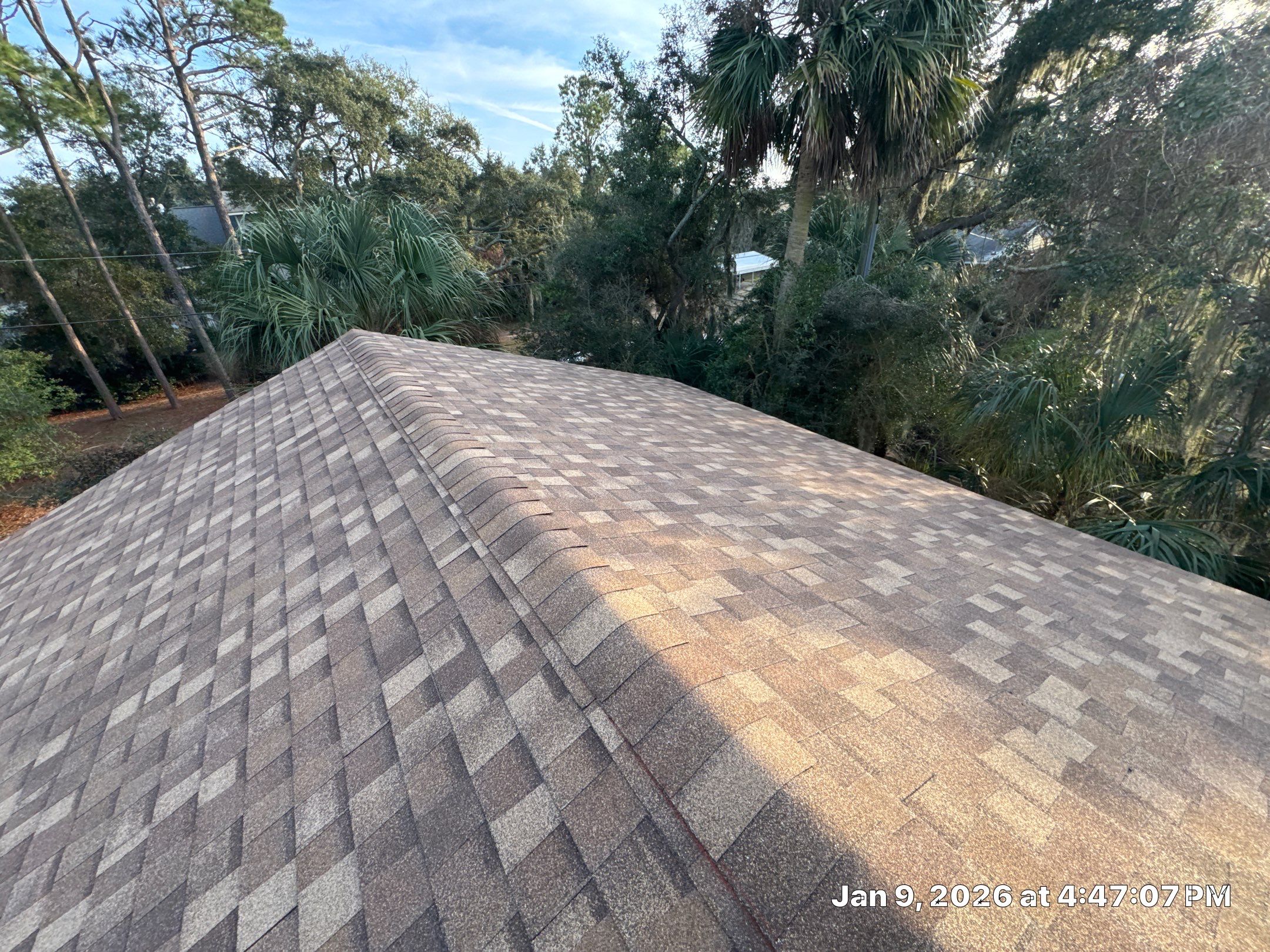 Tybee Island Atlas Pinnacle Pristine Morning Harvest Roof and redecking by Talya Roofing