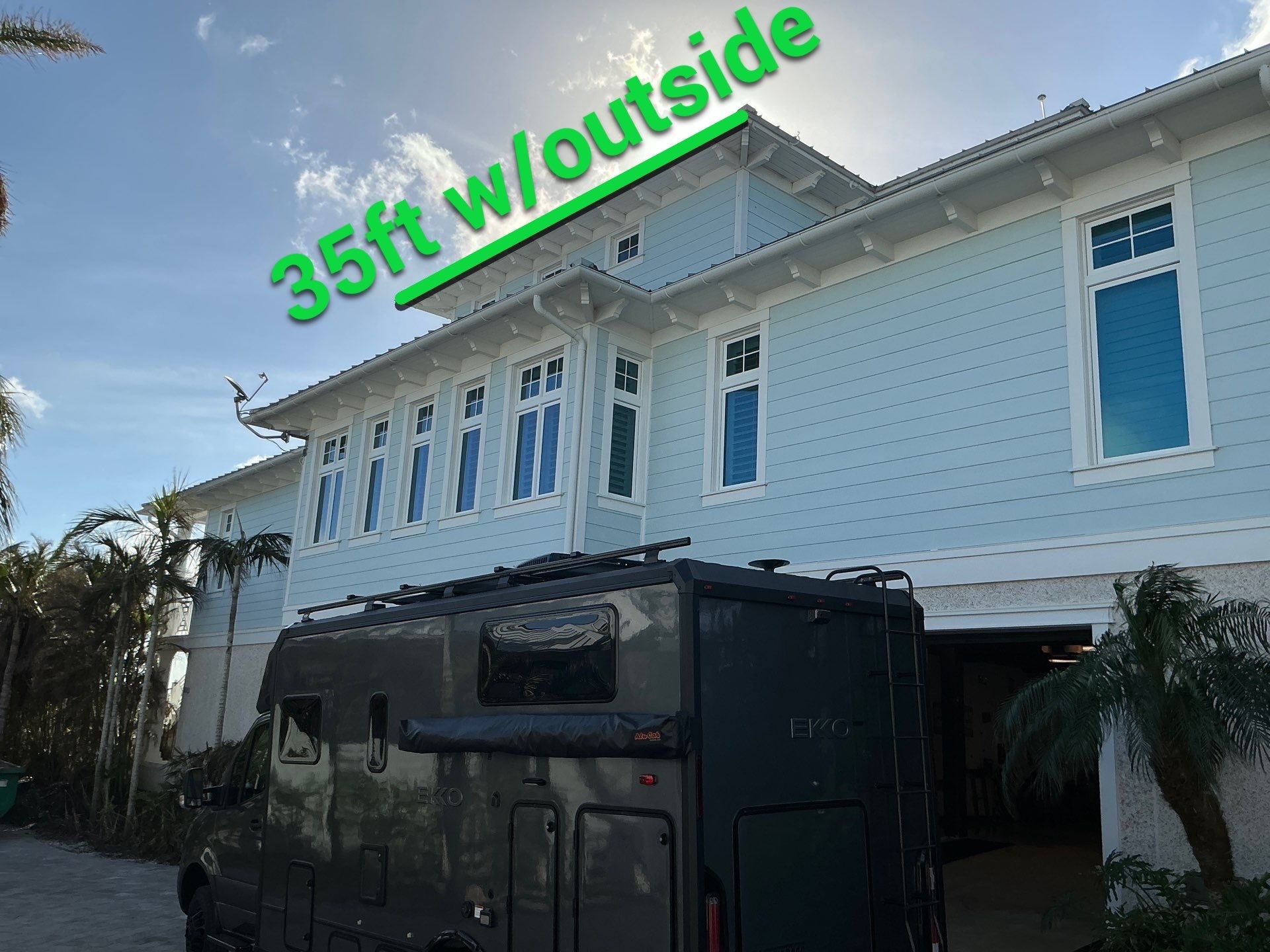 All New 1/2 Round Gutters in Nokomis FL by Gutter Professors