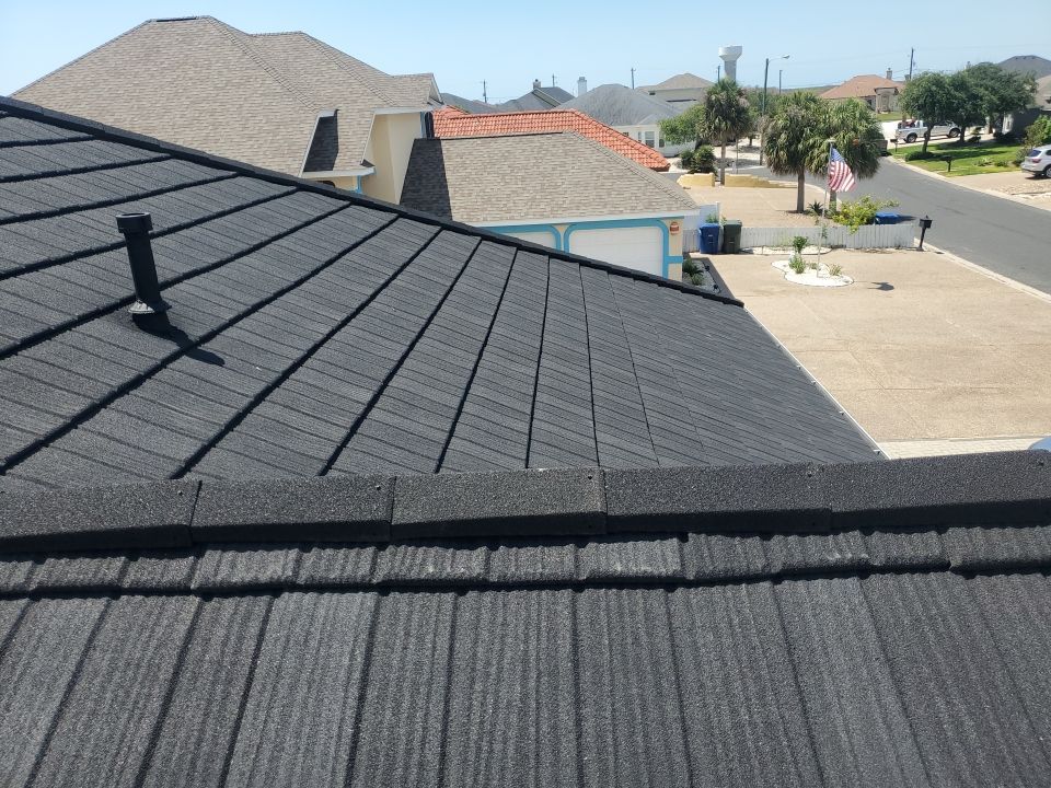 Residential Roofing Installation using Tilcor Stone Coated Steel Roofing by Lighthouse Roofing