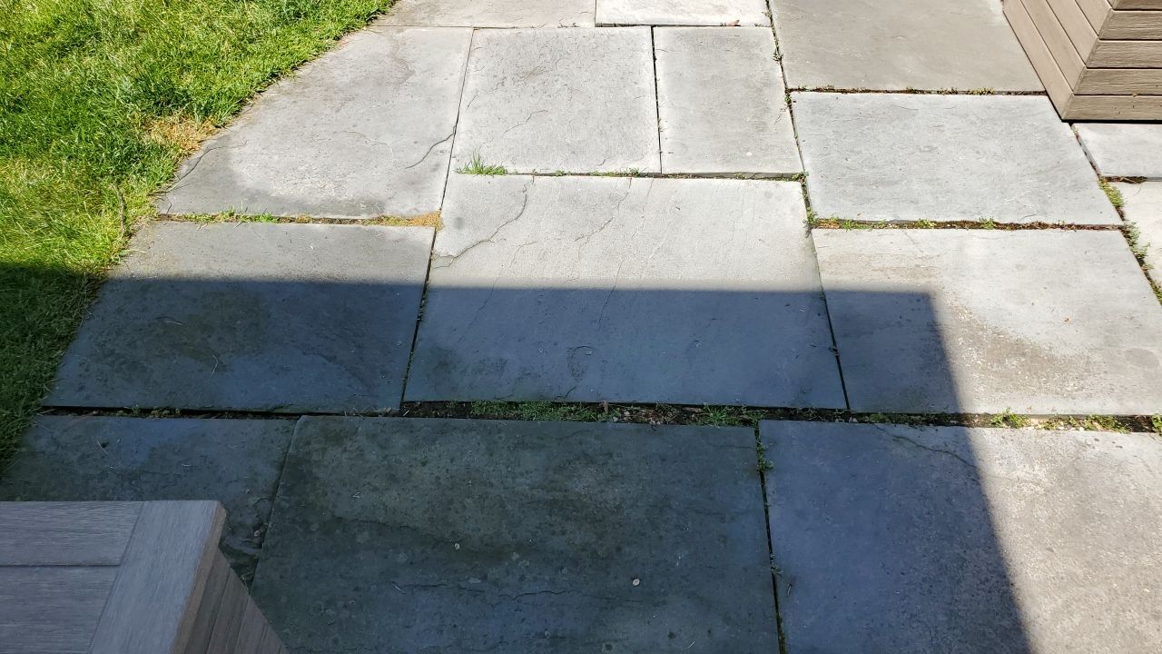 Exterior Stone and Concrete Surface Cleaning by Northern Power Washing LLC.