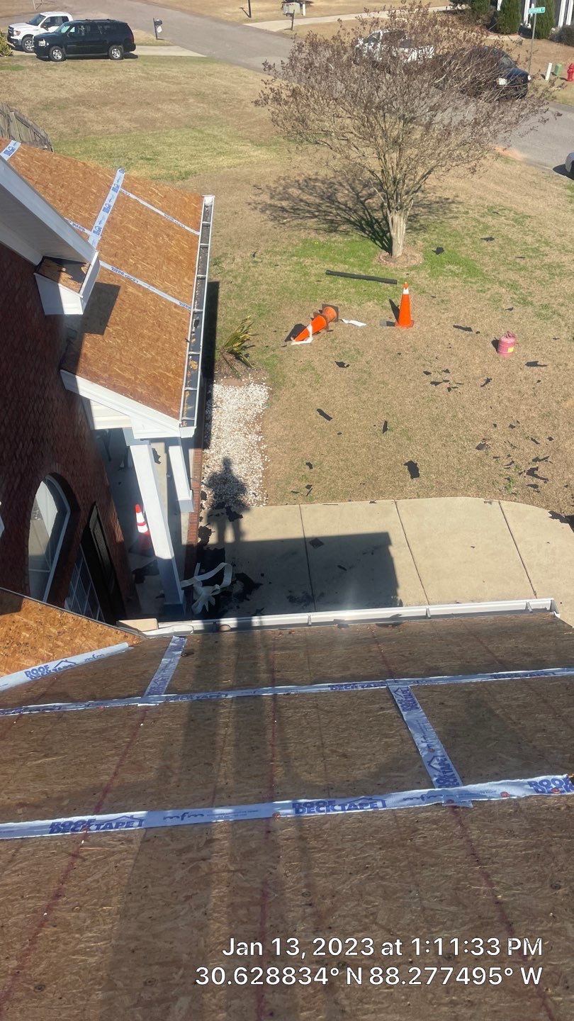Residential Roofing Installation using Roof Replacement by American Roofing & Construction LLC