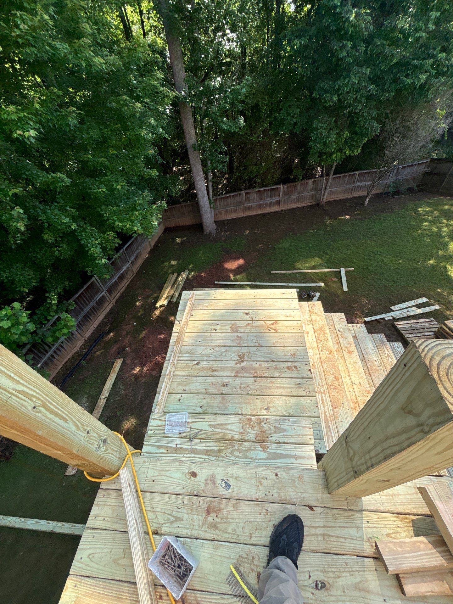 Wood Deck Resurface in Smyrna, GA by Nelson Exteriors 