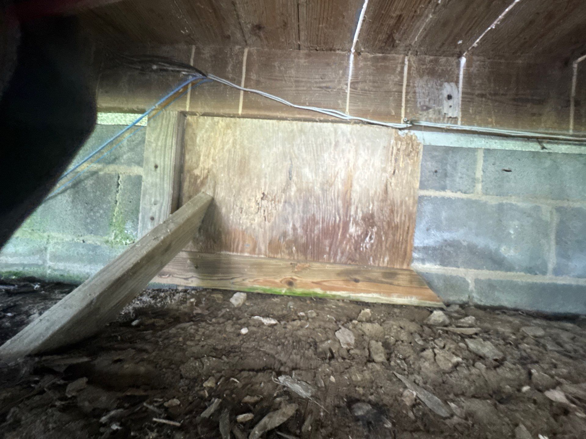 Project in Carrsville by Patriot Crawl Space Repairs