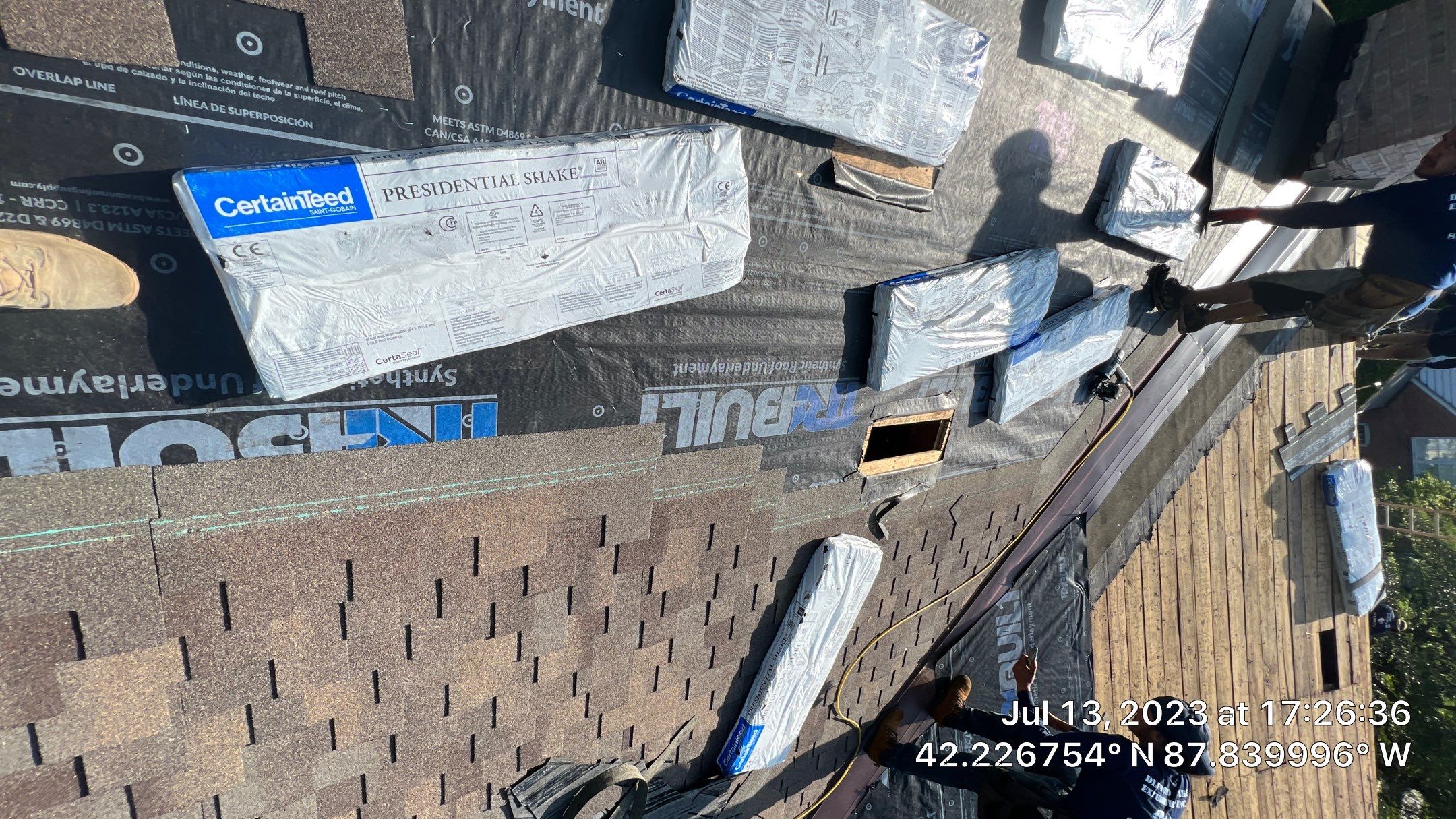 Roof Replacement in Lake Forest by Diamond Lake Exteriors