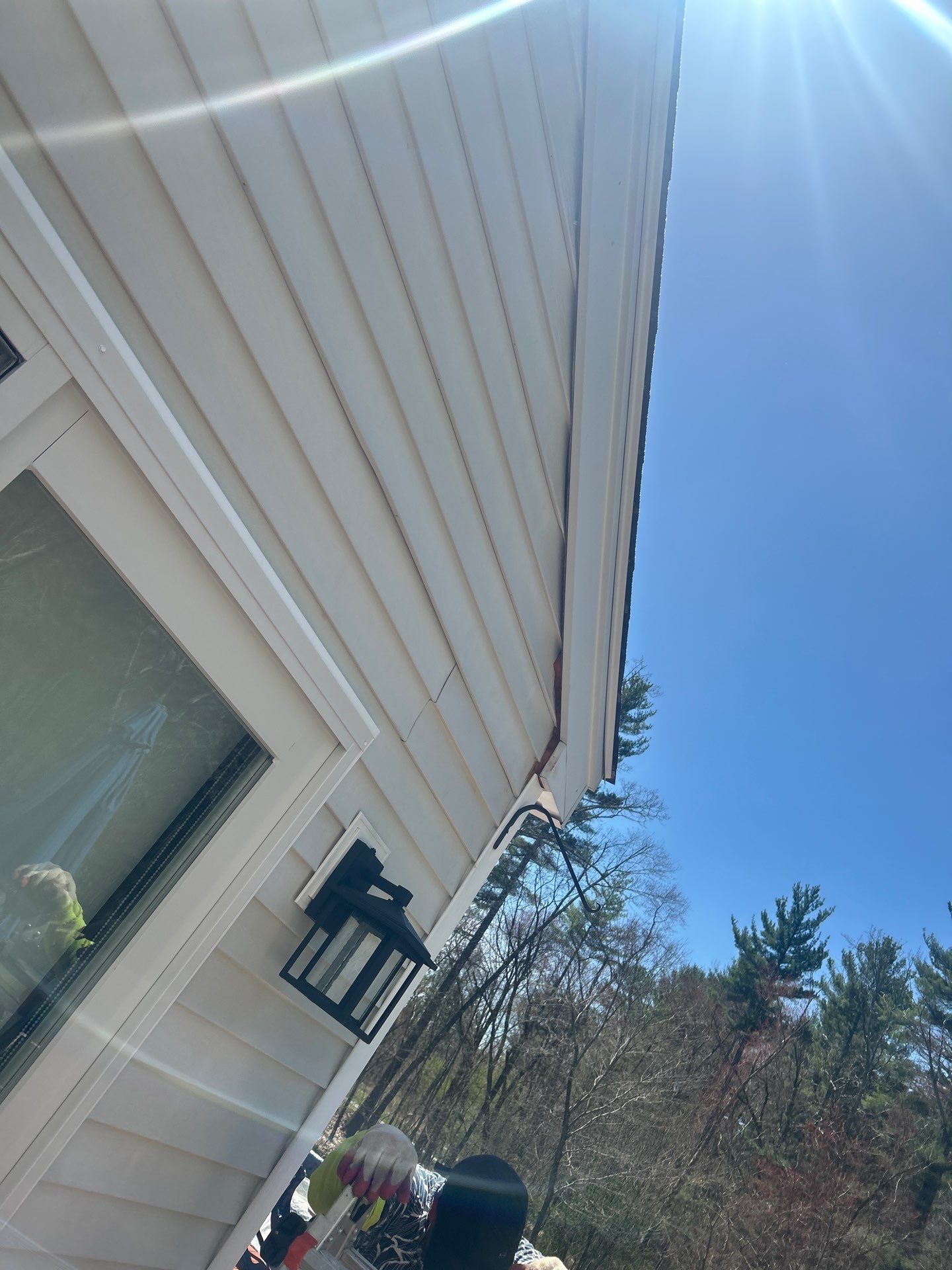 Vinyl Siding Repair with Spot Replacement by Mighty Dog Roofing of Greater Middlesex County