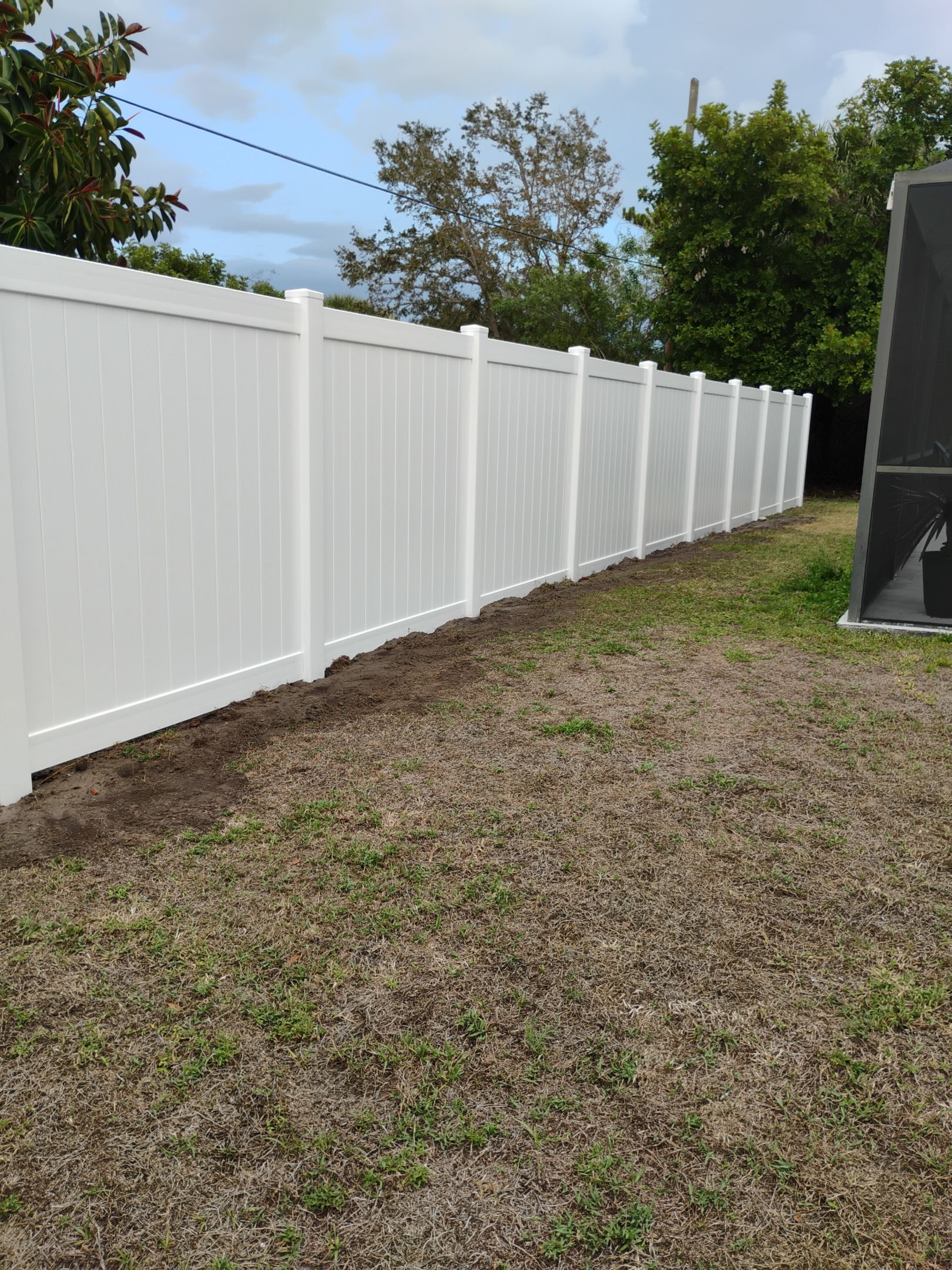 Vinyl Install in Port Charlotte by True Fence LLC