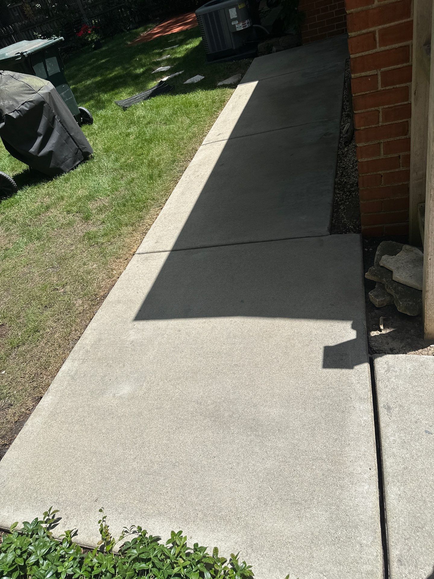 Brick Paver cleaning, sanding, seal by Northern Power Washing LLC.