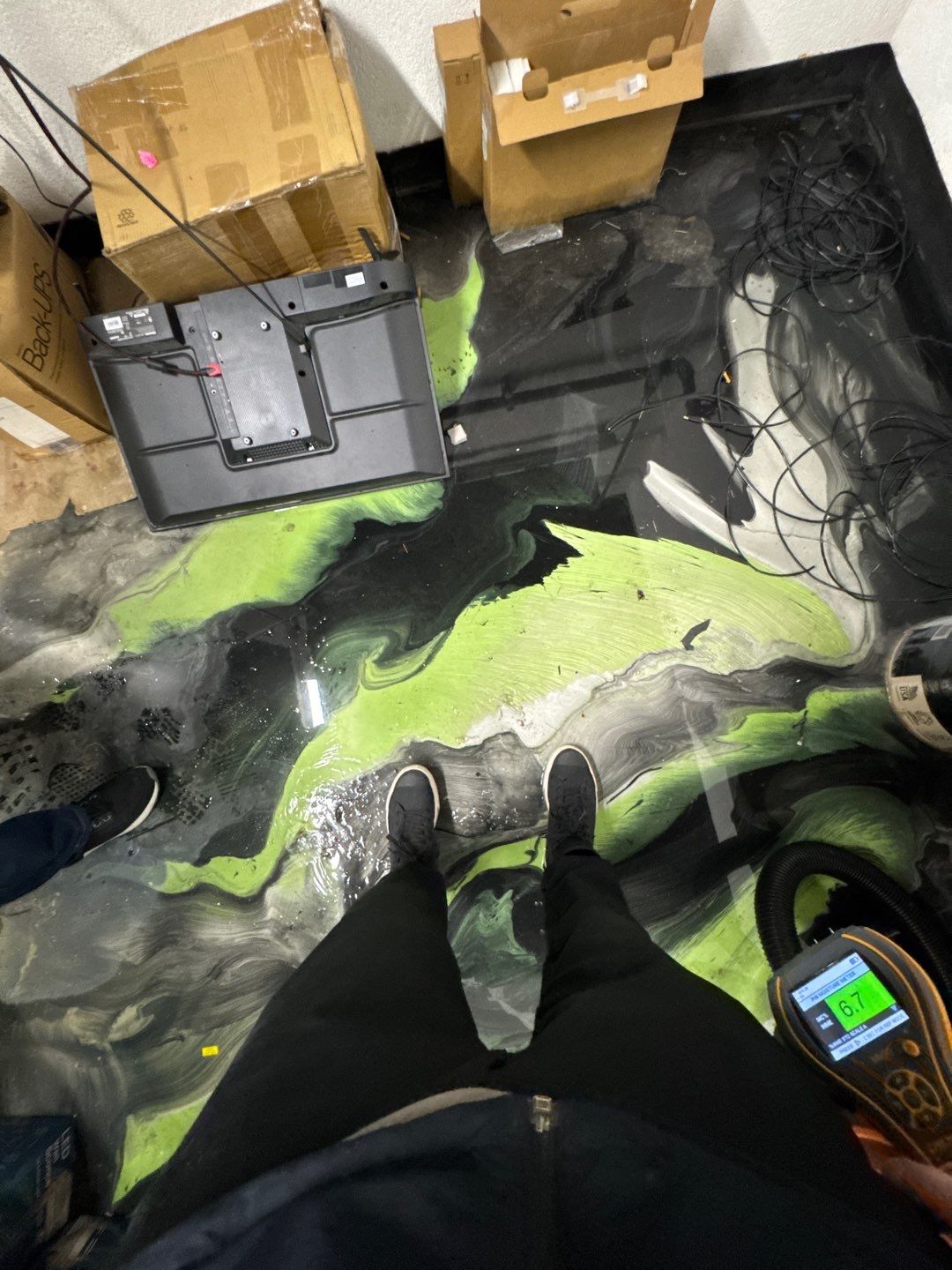 Project in Detroit by EzDry Water Mitigation & Property Restoration