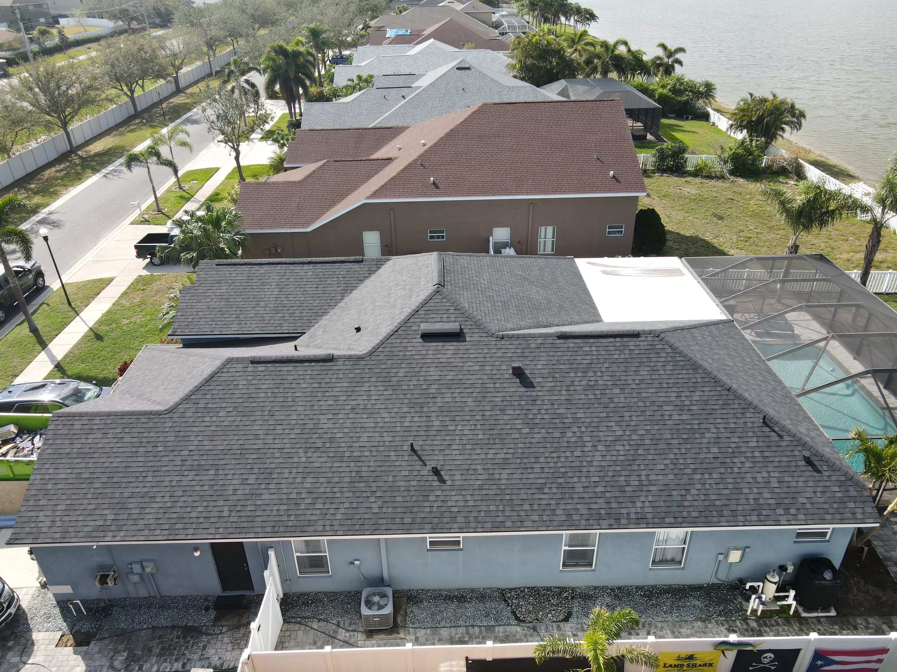 Roof Replacement in Ruskin, FL. by Steadfast Roofing