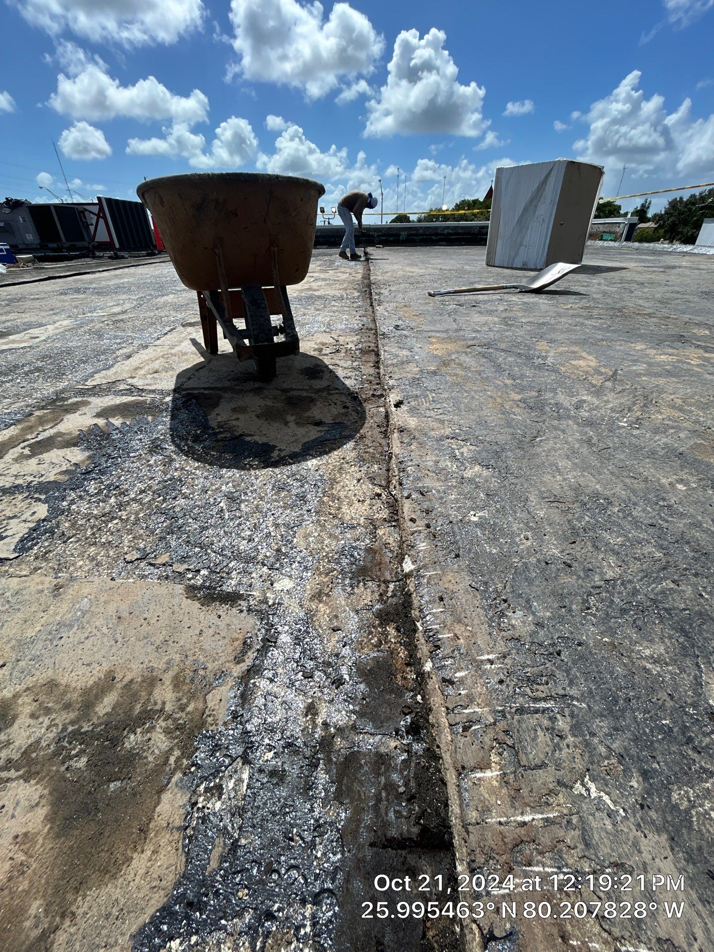 COMMERCIAL REROOF GAF TPO EVERGUARD 60 MIL SMOOTH WITH 1-1/2" INSULATION by Earl W. Johnston Roofing
