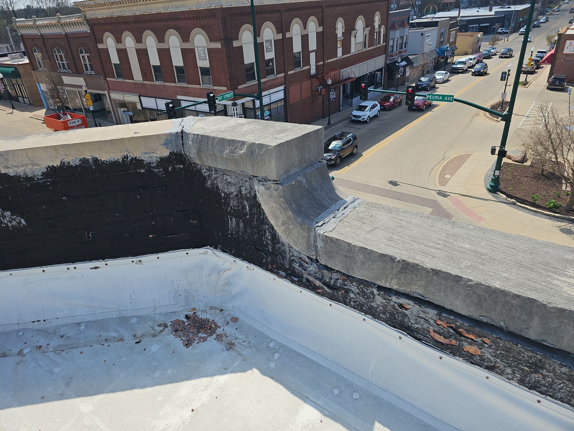 Project in Dixon by Northern Illinois Seamless Roofing 