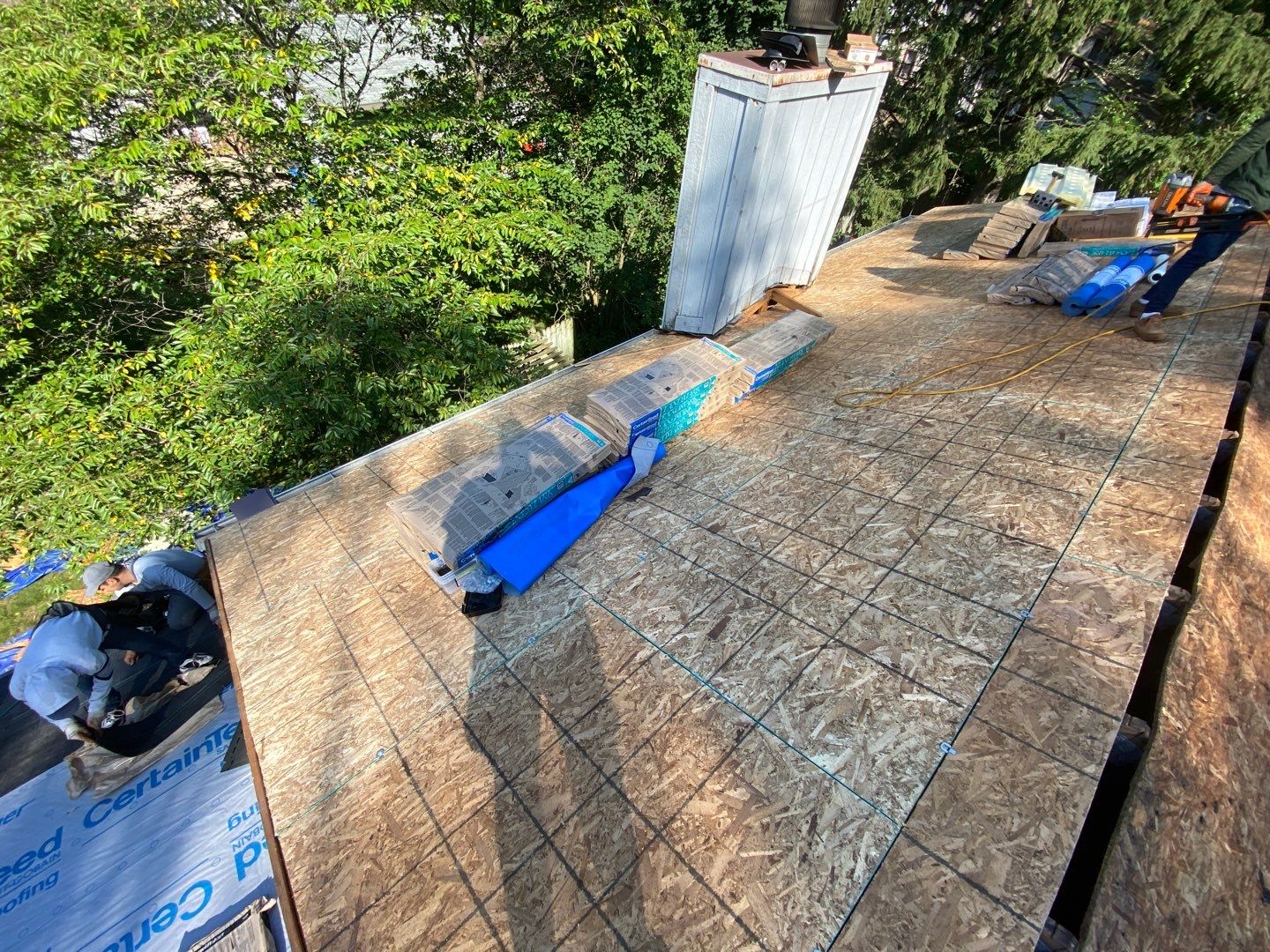 Roof Replacement using CertainTeed Landmark by 180 Contractors