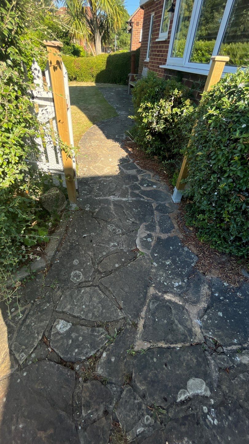 Roof Clean - Moss Removal - Gutter Clean using Honda 15lpm Low Pressure Washing Machine by Ges Exterior Cleaning ltd