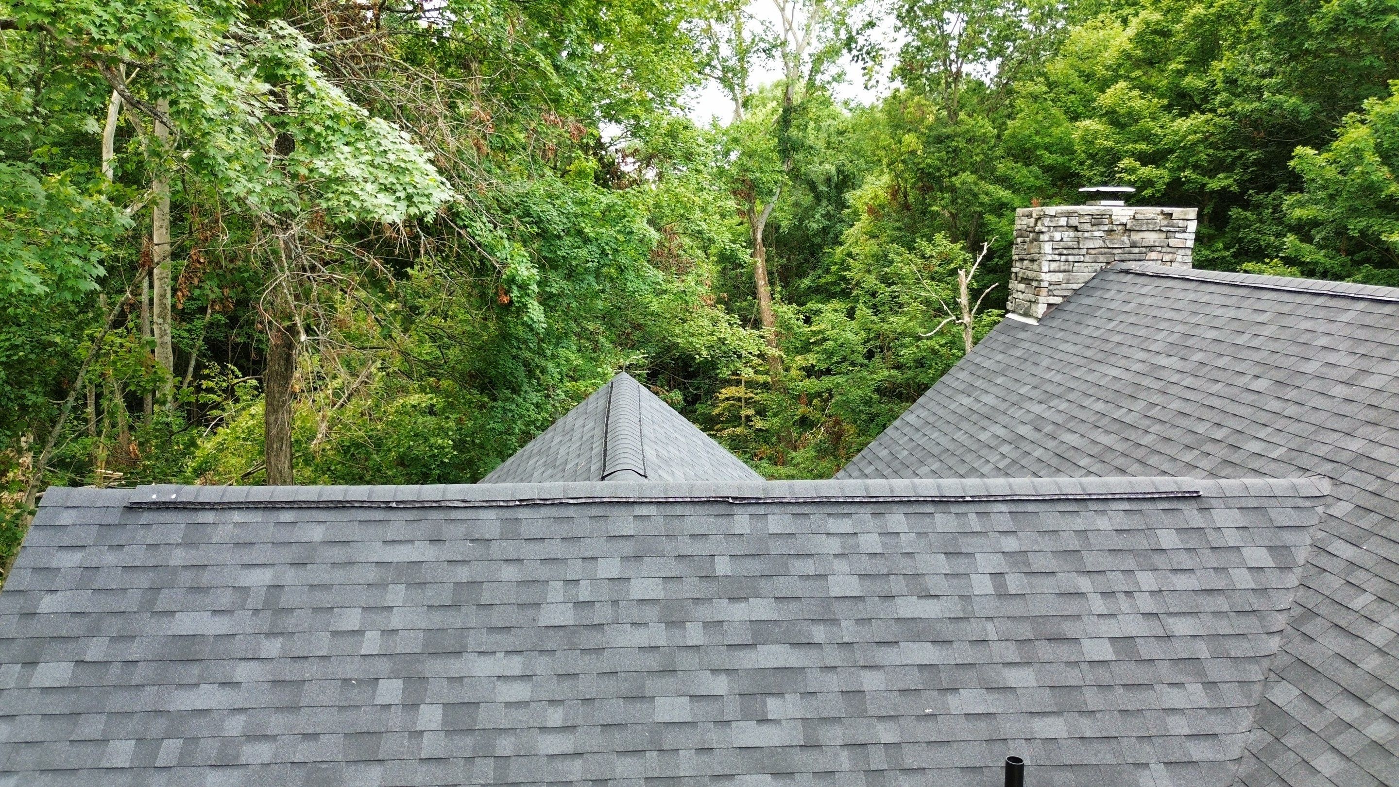 Residential Roofing Installation using Duration Series Shingles - Onyx Black by RoofX 