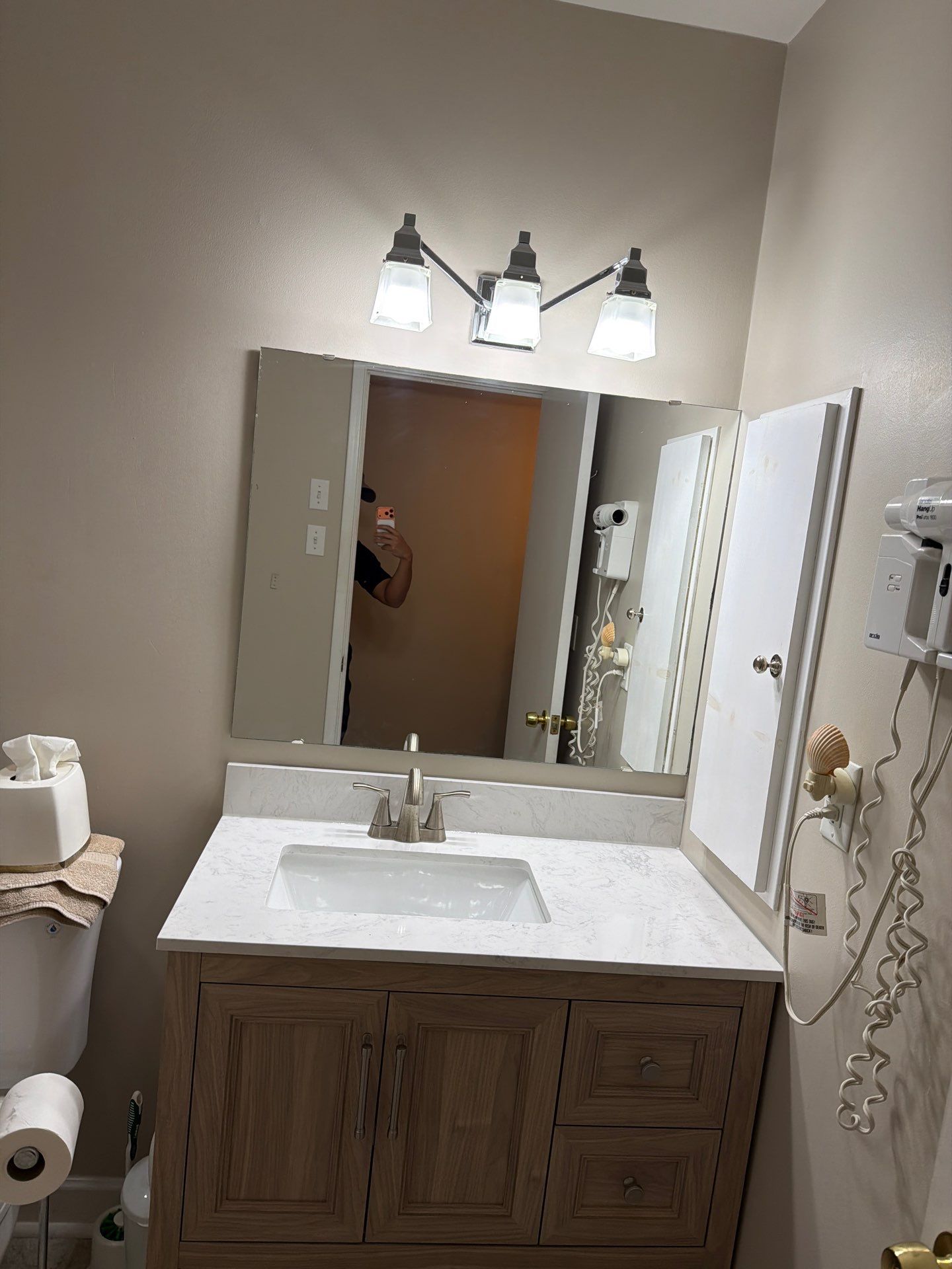 Bathroom remodel by King Cole Construction