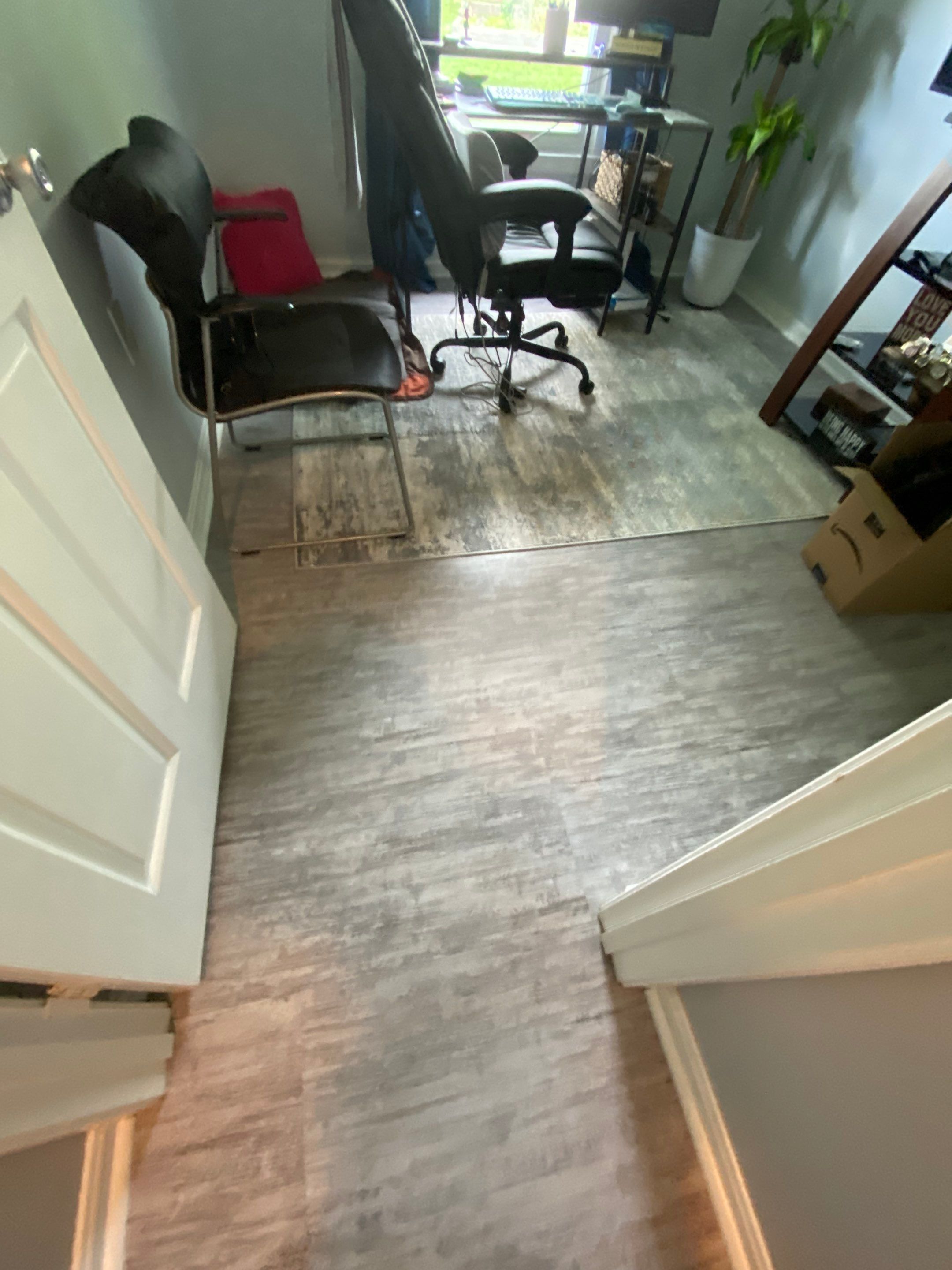 LVP flooring install by The Smet Companies, LLC