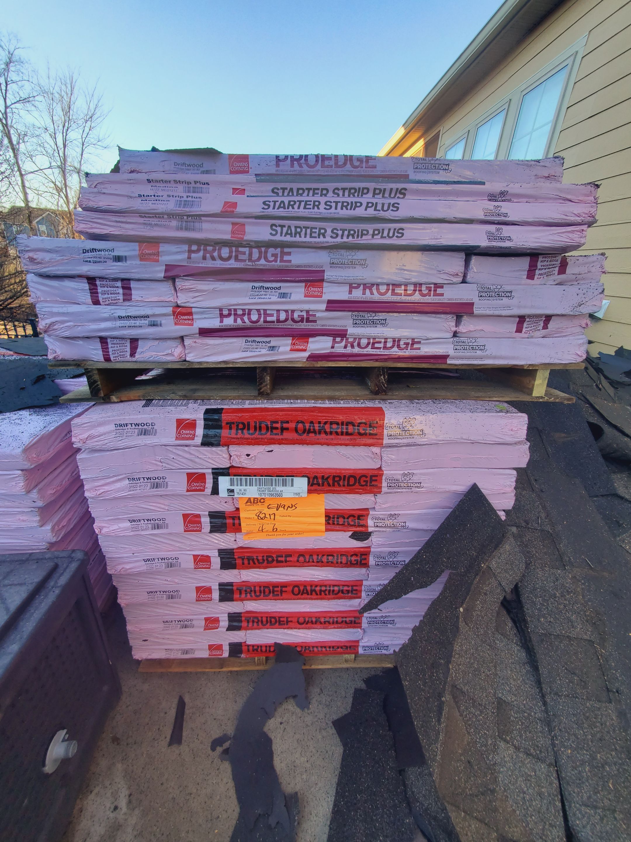 Residential Roofing Installation using Owens Corning by Inspector Roofing and Restoration
