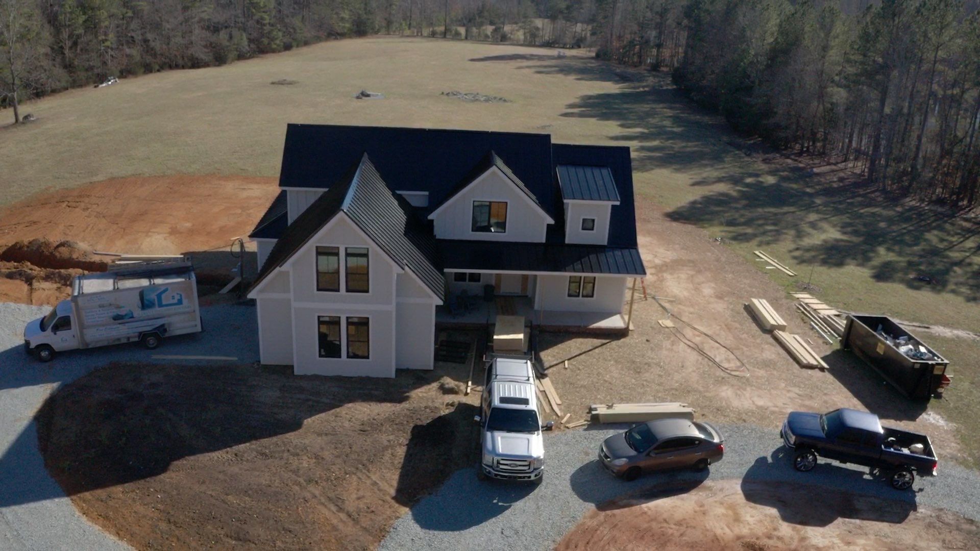 Custom Home Metal Roof Installation by Just In Time Roofing and Restoration