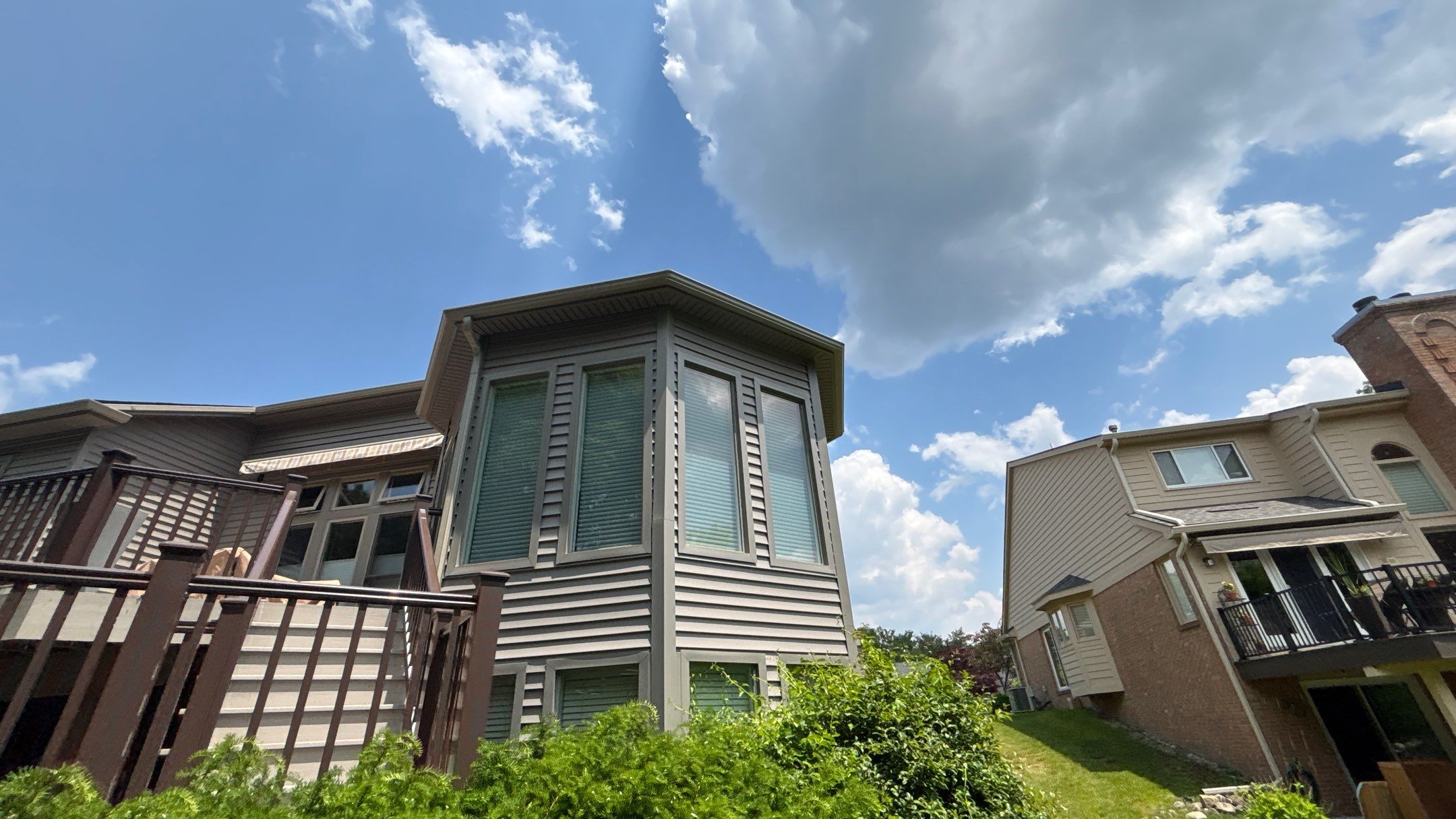 Siding Replacement using Alside Storm Grey by 180 Contractors