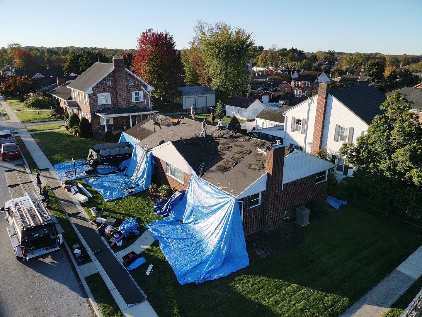 Complete Roof and Chimney Restoration in Hanover PA with Owens Corning Platinum Protection by Bealing Roofing & Exteriors